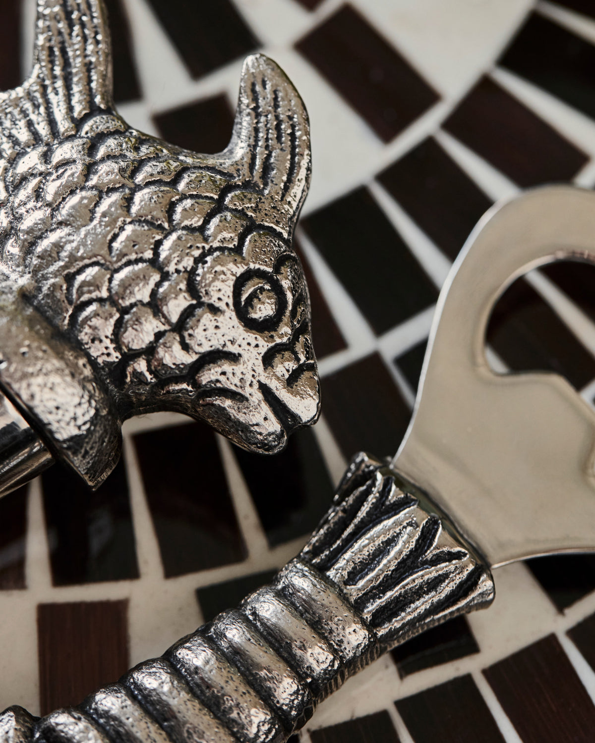 Bar-Zubehör, HDFish, Antik-Silber in Antik-Silber präsentiert im Onlineshop von KAQTU Design AG. Barzubehör ist von House Doctor