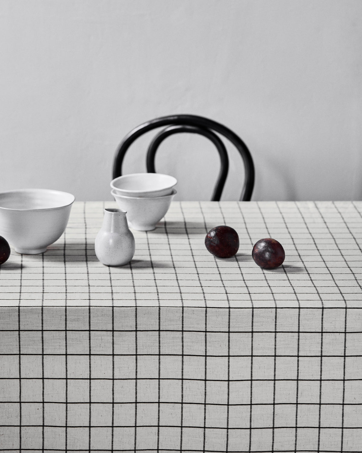 Tischdecke, HDJoin, Schwarz;Off-White in Schwarz, Off-White präsentiert im Onlineshop von KAQTU Design AG. Tischdecke ist von House Doctor