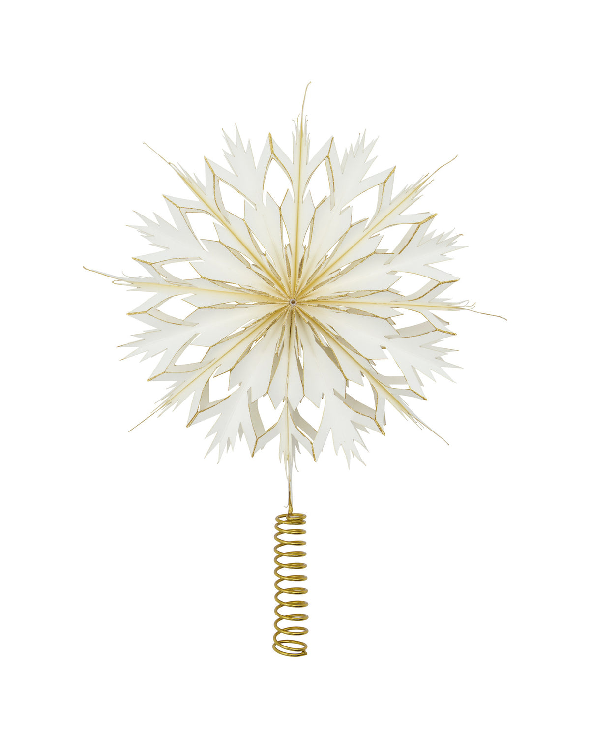 Weihnachtsbaumstern, HDAlsta, Weiß,Gold in Weiß, Gold präsentiert im Onlineshop von KAQTU Design AG. Aufbewahrungskorb ist von House Doctor