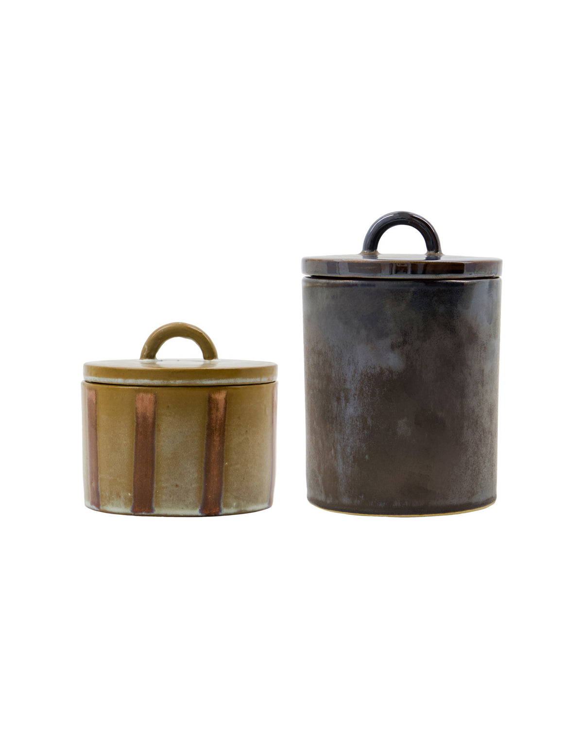 Aufbewahrungsschachteln, HDTallic, Schwarz;Braun;Sand in Schwarz, Braun, Sand präsentiert im Onlineshop von KAQTU Design AG. Aufbewährungskörbe ist von House Doctor