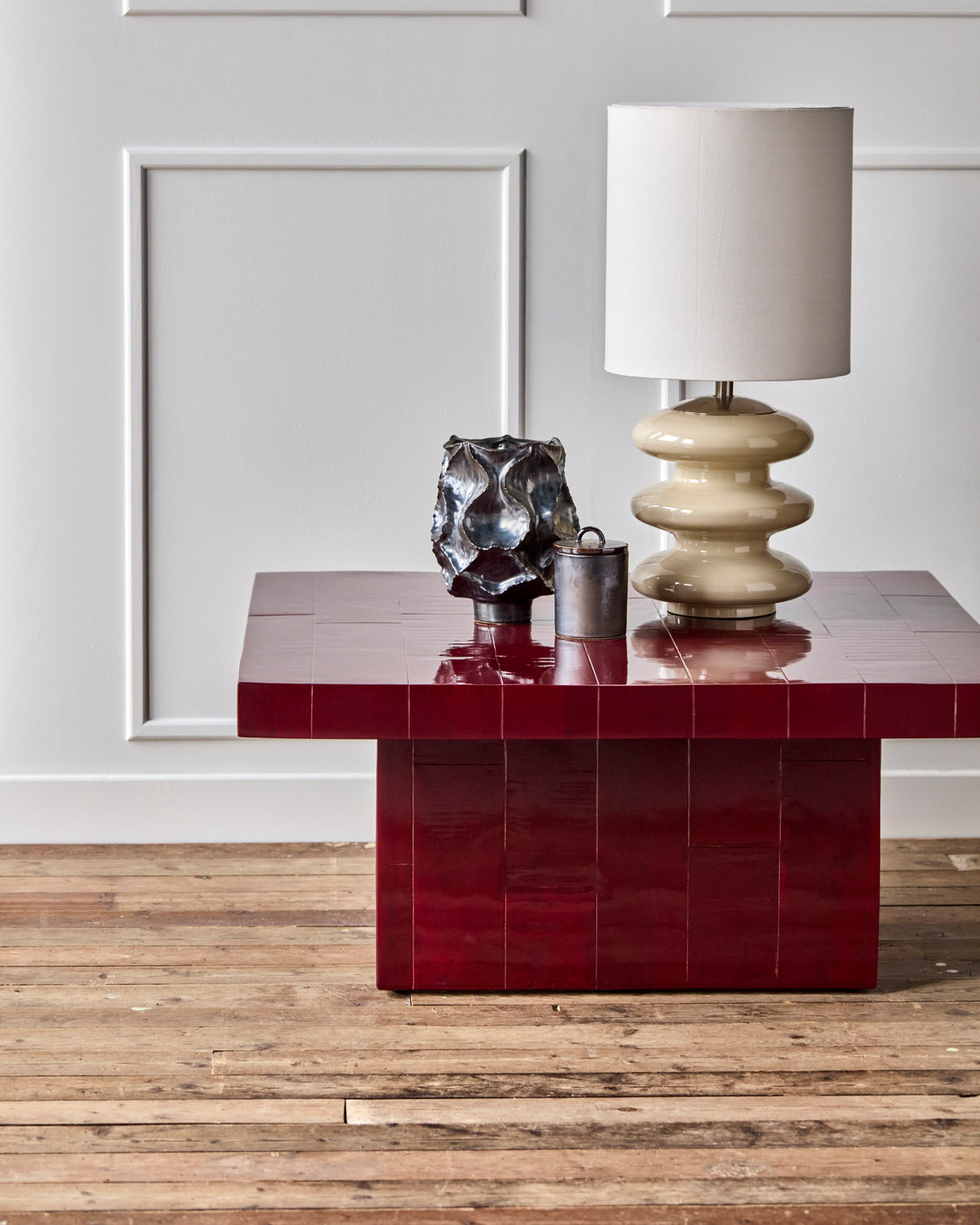 Couchtisch, HDBrick, Rot in Rot präsentiert im Onlineshop von KAQTU Design AG. Couchtisch ist von House Doctor