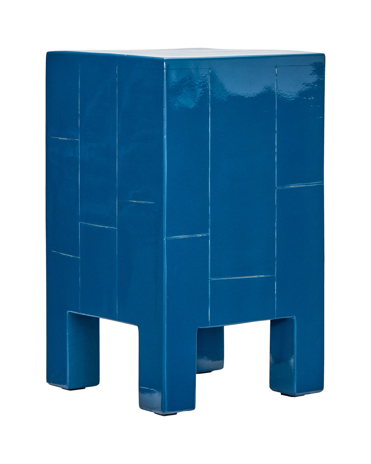 Beistelltisch, HDBrick, Blau in Blau präsentiert im Onlineshop von KAQTU Design AG. Beistelltisch ist von House Doctor