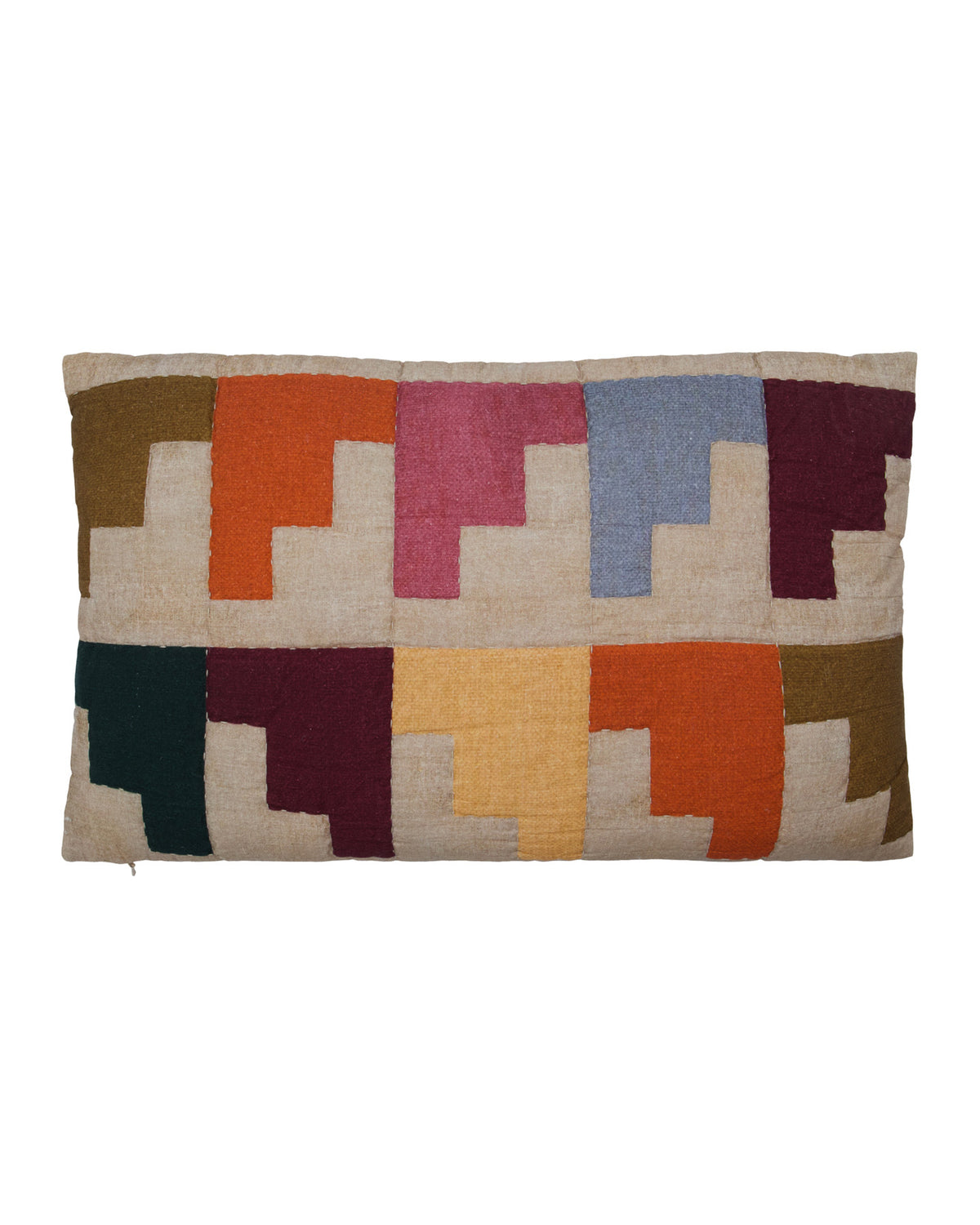 Kissenbezug, HDBlock, Bunt in Bunt präsentiert im Onlineshop von KAQTU Design AG. Deko Kissenbezug ist von House Doctor