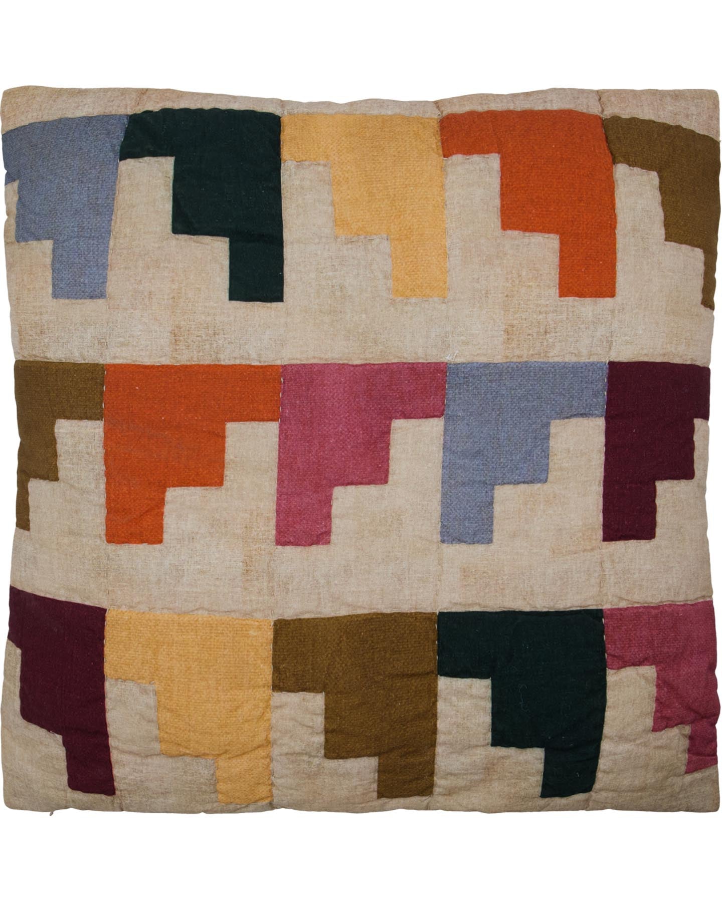 Kissenbezug, HDBlock, Bunt in Bunt präsentiert im Onlineshop von KAQTU Design AG. Deko Kissenbezug ist von House Doctor