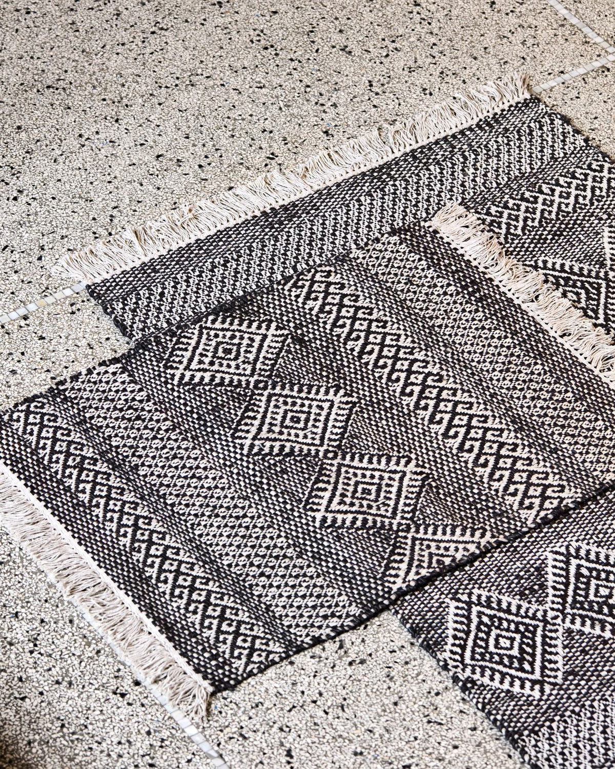 Teppich, HDEthnic, Schwarz;Natur in Schwarz, Natur präsentiert im Onlineshop von KAQTU Design AG. Teppich ist von House Doctor
