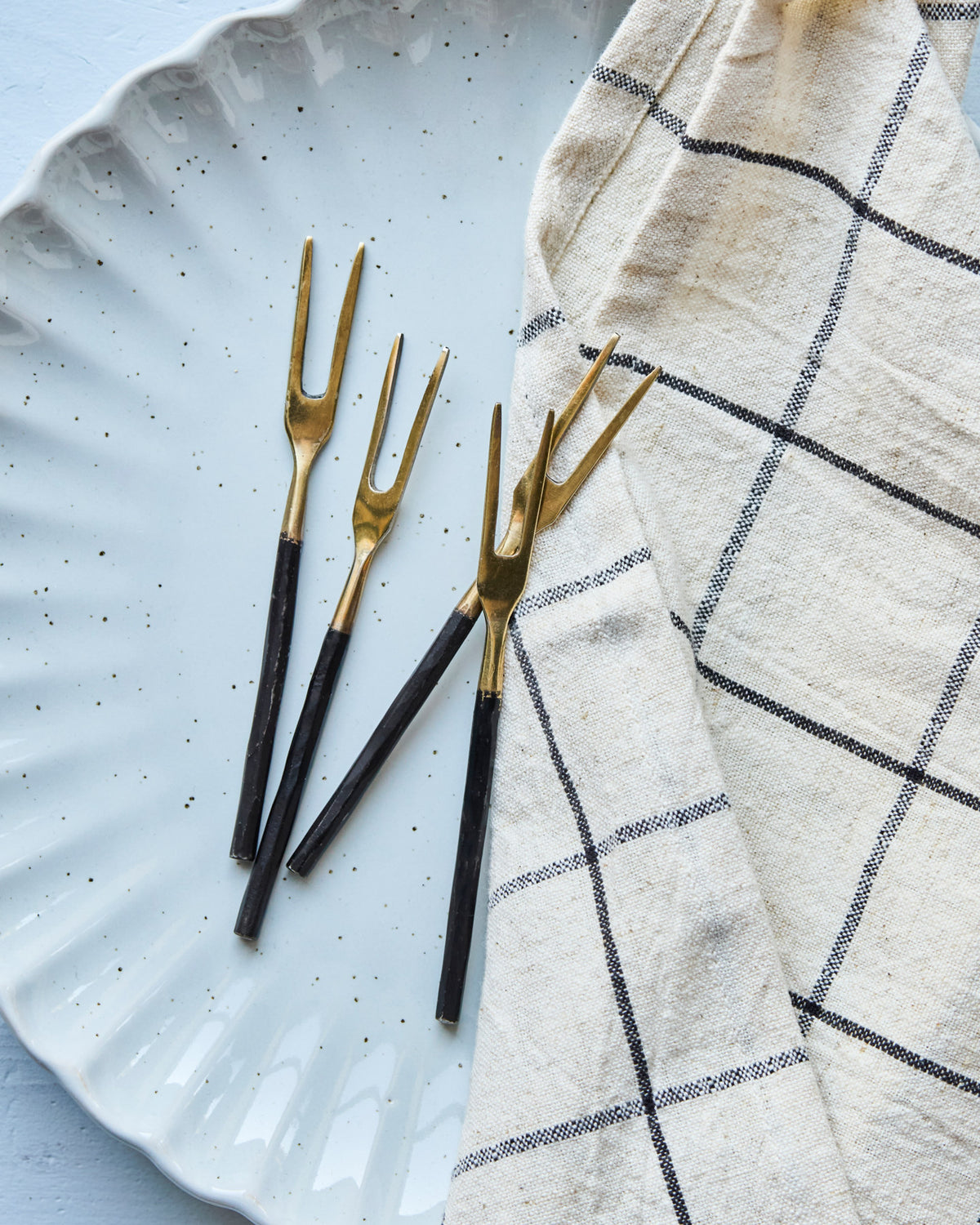 Küchenutensilien, HDFork, Antikes Messing in Antikes Messing präsentiert im Onlineshop von KAQTU Design AG. Gabel ist von House Doctor