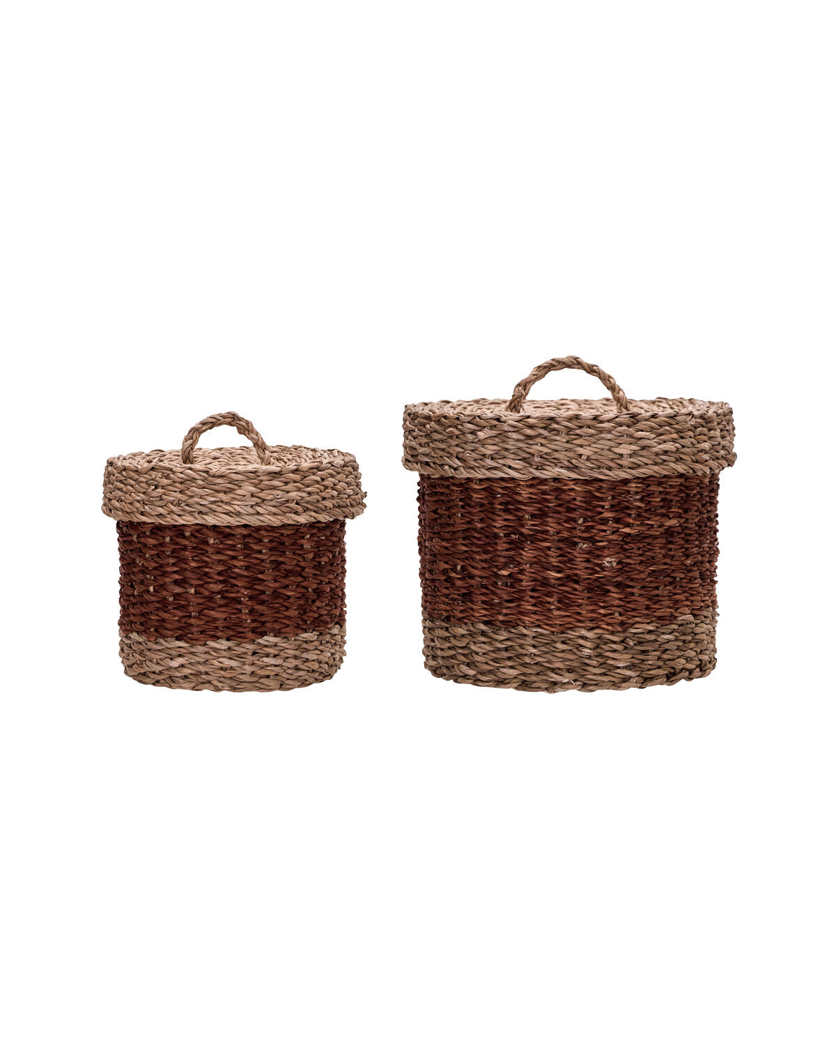 Aufbewahrungskörbe, HDRangi, Braun in Braun präsentiert im Onlineshop von KAQTU Design AG. Aufbewahrungskorb ist von House Doctor