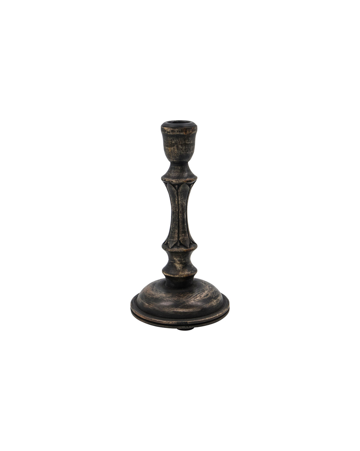 Kerzenständer, HDRise, Schwarz in Schwarz präsentiert im Onlineshop von KAQTU Design AG. Kerzenständer ist von House Doctor
