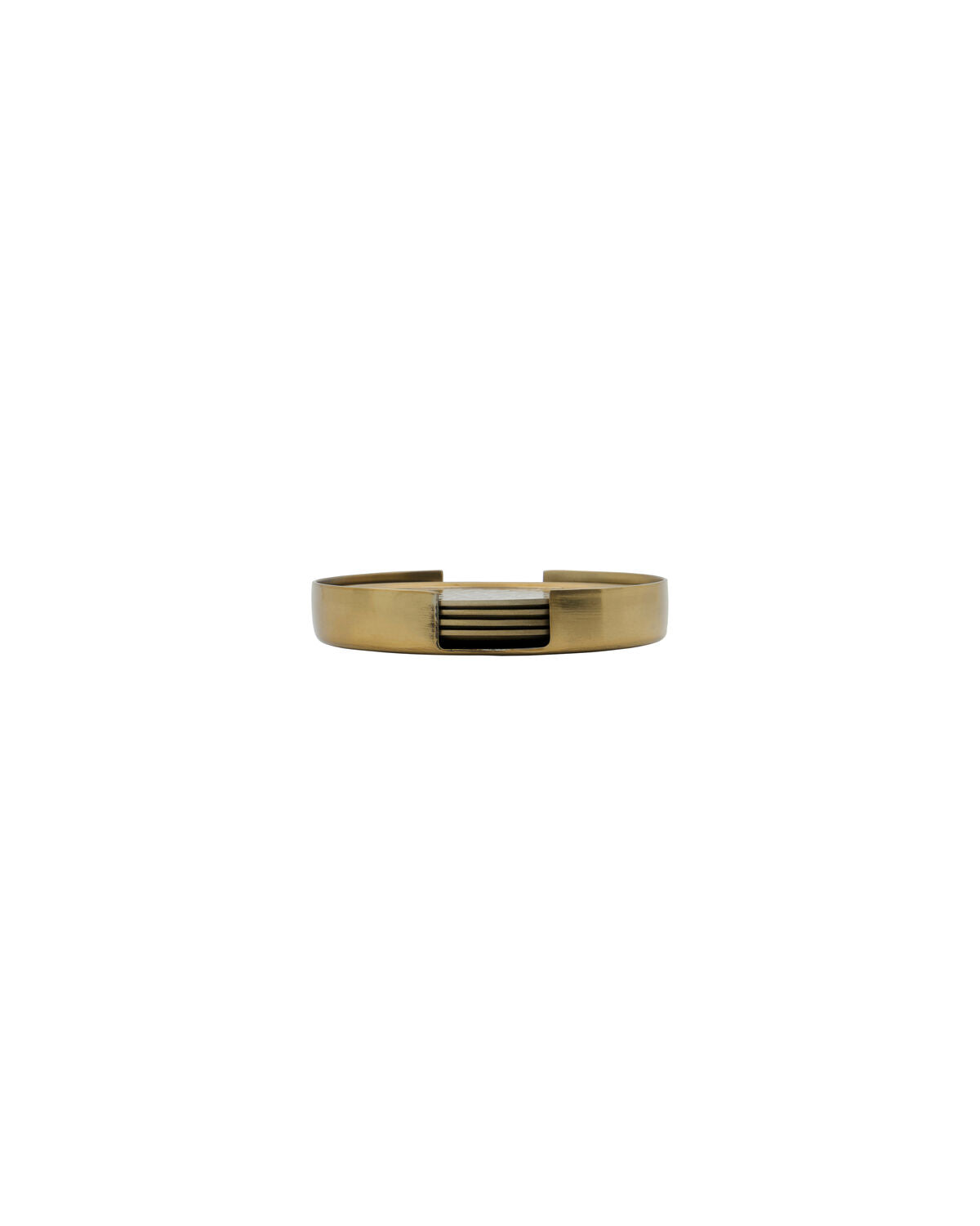 Coasters, HDHammer, Gold in Gold präsentiert im Onlineshop von KAQTU Design AG. Weinzubehör ist von House Doctor