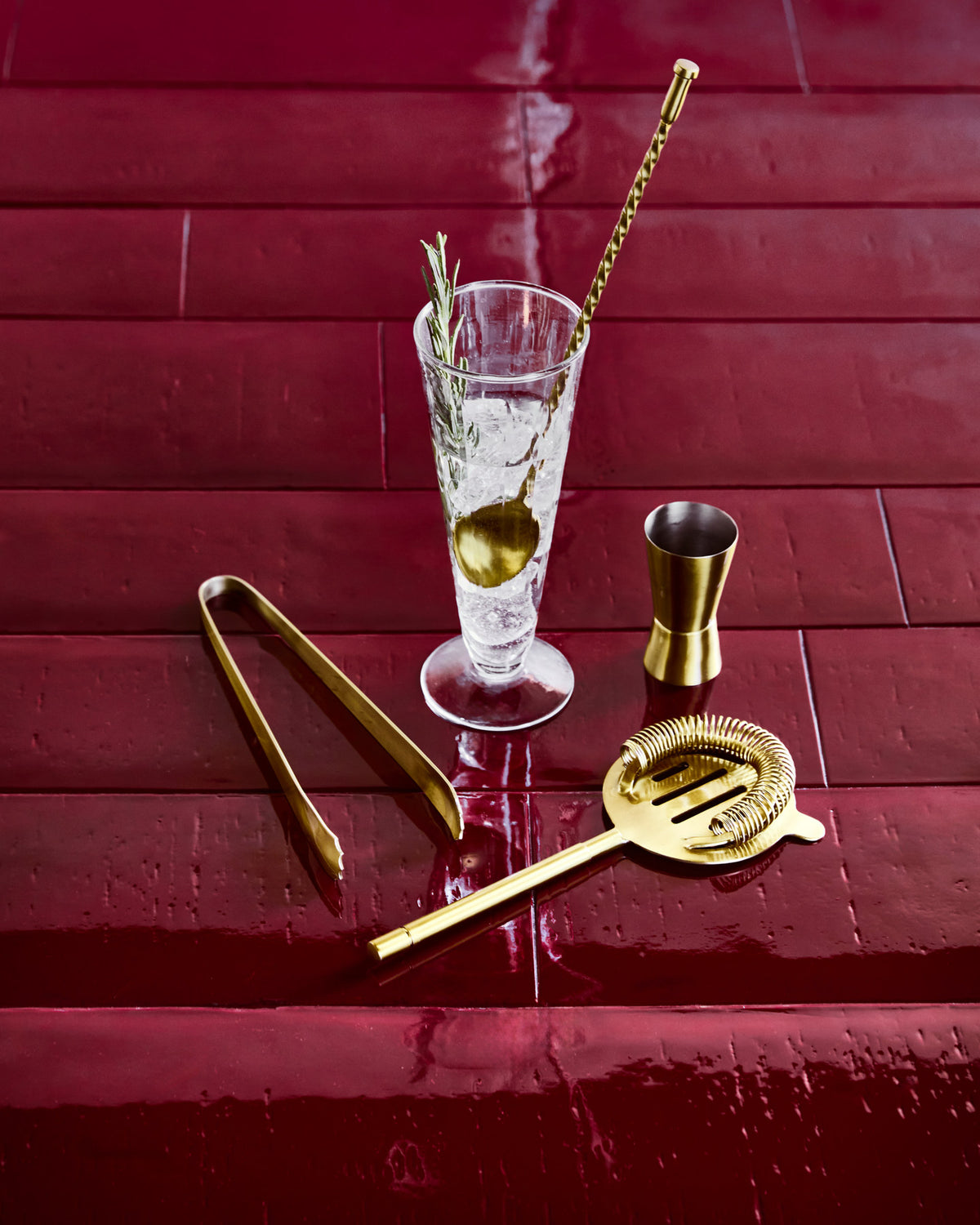 Bar-Zubehör, HDKett, Antikes Messing-Finish in Antikes Messing-Finish präsentiert im Onlineshop von KAQTU Design AG. Weinzubehör ist von House Doctor