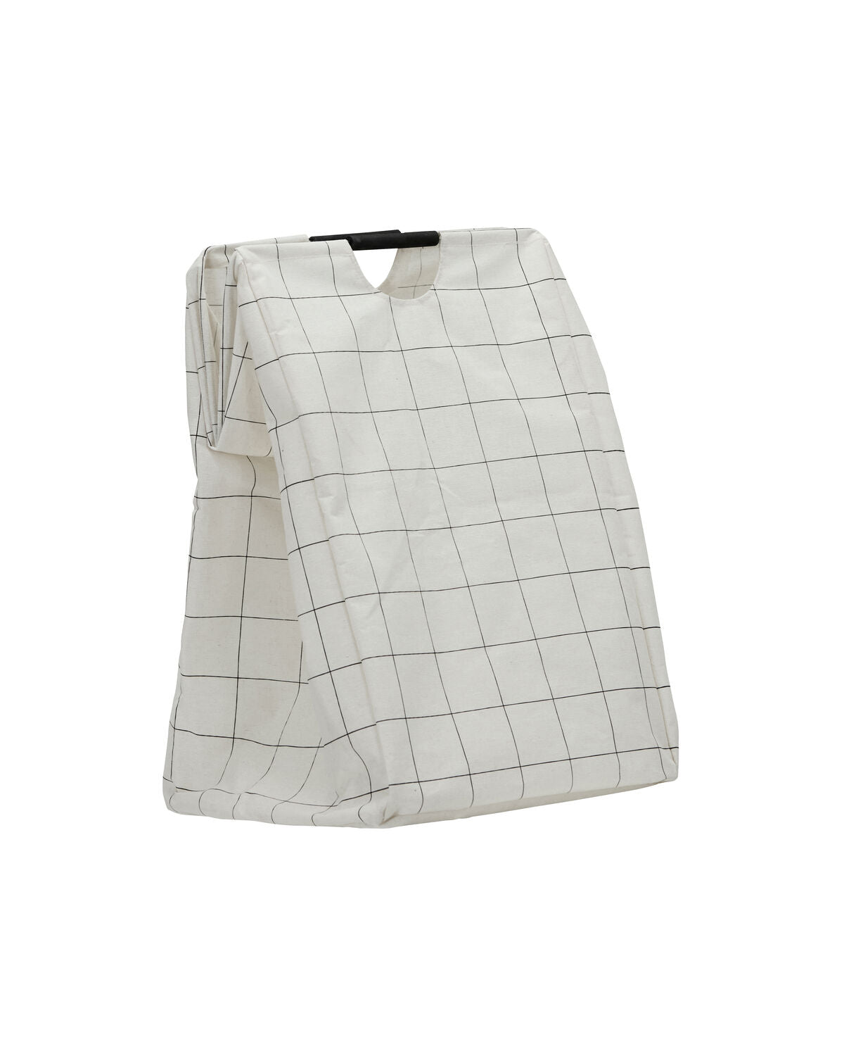 Wäschesack, HDSquares, Weiß in White präsentiert im Onlineshop von KAQTU Design AG. Wäschekorb ist von House Doctor