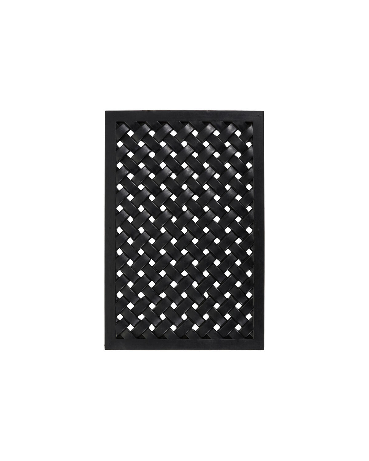 Fußmatte, HDBraid, Schwarz in Black präsentiert im Onlineshop von KAQTU Design AG. Fussmatte ist von House Doctor