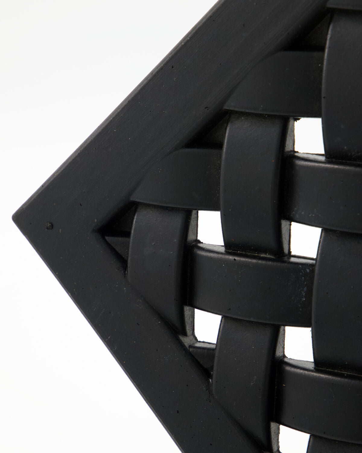 Schlichte und moderne Fußmatte HDBraid in Schwarz von House Doctor, perfekt für einen einladenden Eingangsbereich und zeitgemäße Wohnräume.