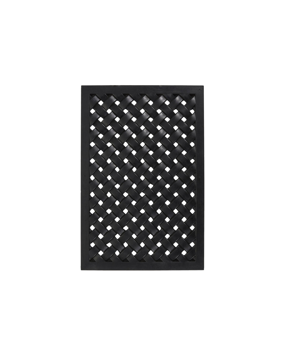 Fußmatte, HDBraid, Schwarz in Black präsentiert im Onlineshop von KAQTU Design AG. Fussmatte ist von House Doctor