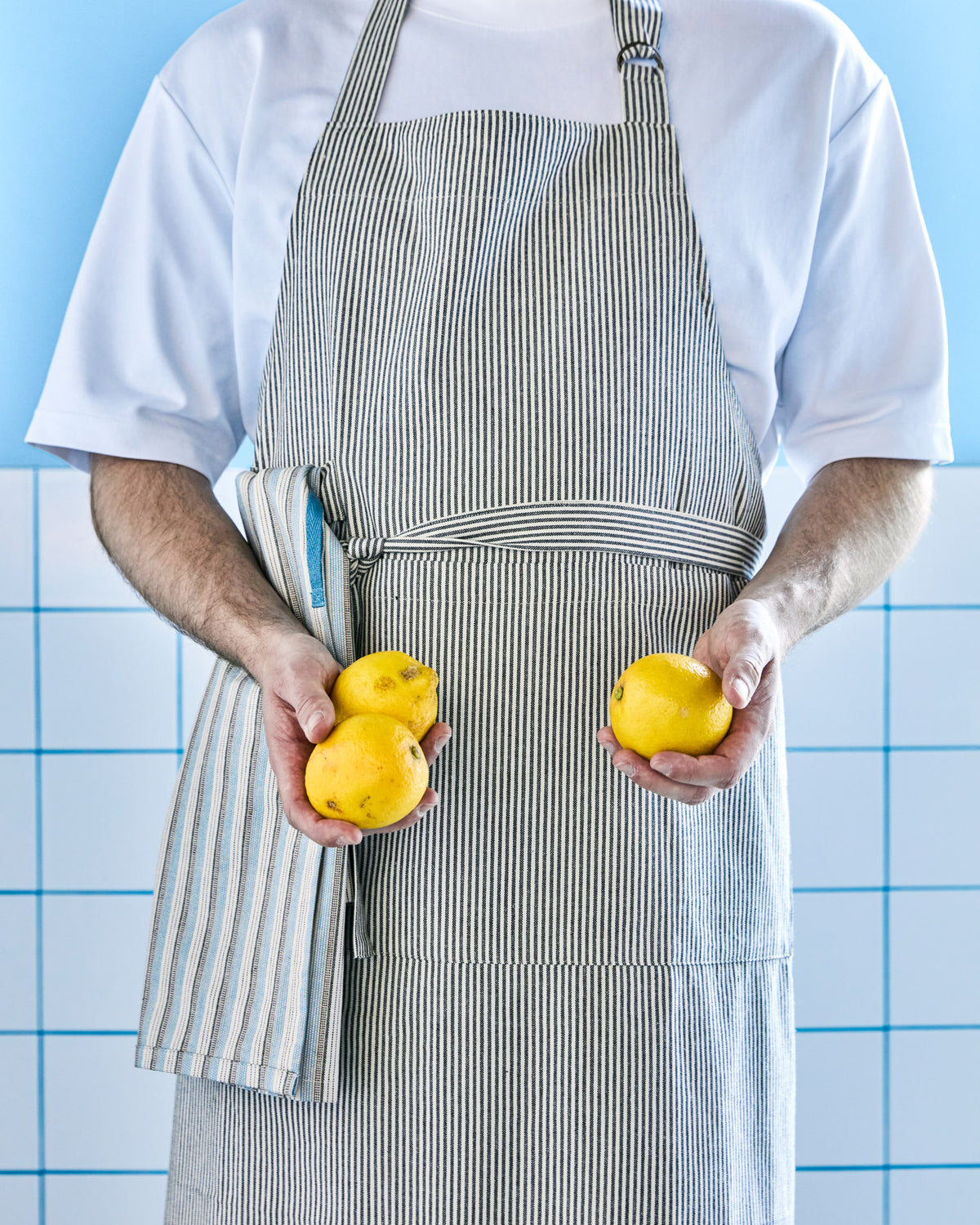 Schürze, HDCook, Dunkelgrau in Dunkelgrau präsentiert im Onlineshop von KAQTU Design AG. Geschirrtuch ist von House Doctor