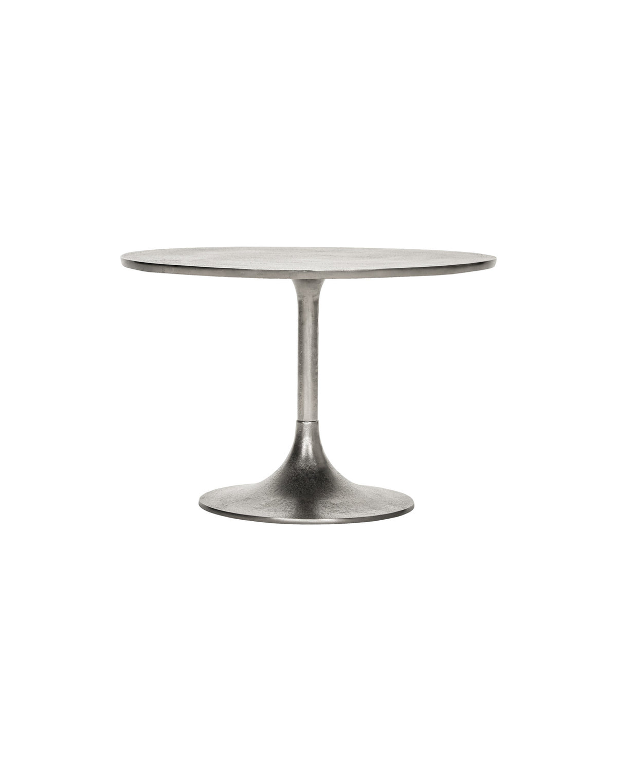 Beistelltisch, HDPan, Silber-Finish in Silberfarben präsentiert im Onlineshop von KAQTU Design AG. Beistelltisch ist von House Doctor