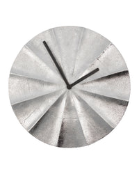 Horloge, HDShow, finition argentée