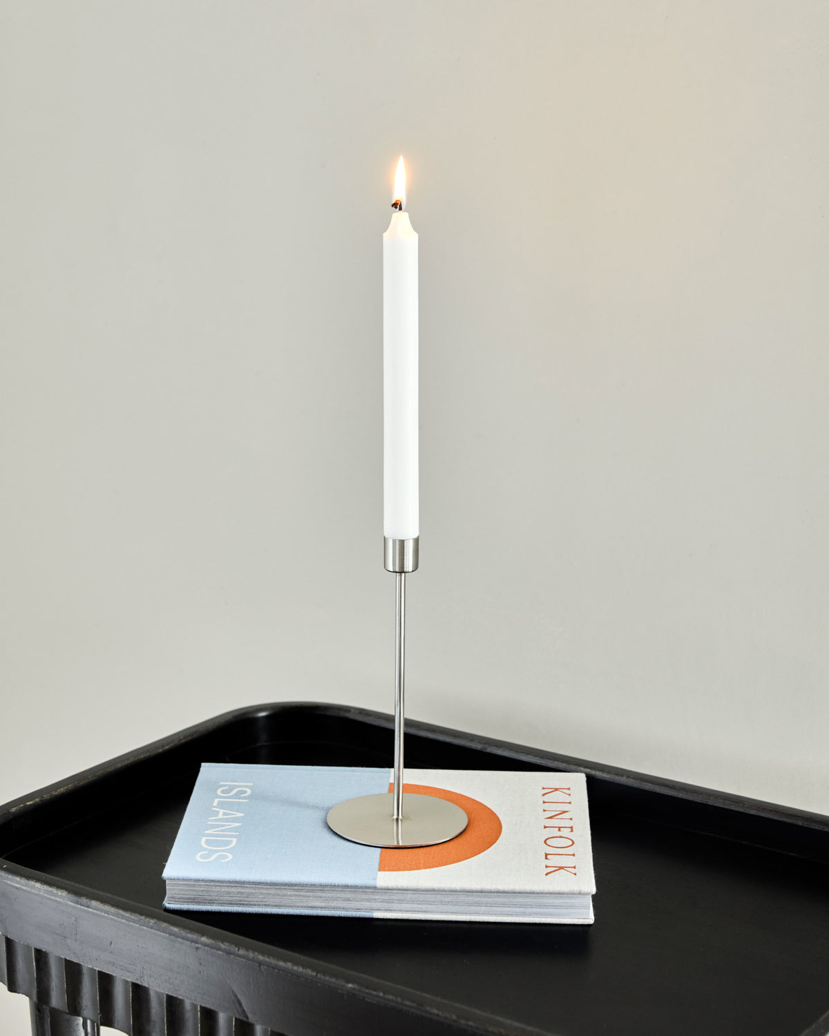 Kerzenständer, HDAnit, Silber-Finish in Silver finish präsentiert im Onlineshop von KAQTU Design AG. Kerzenständer ist von House Doctor