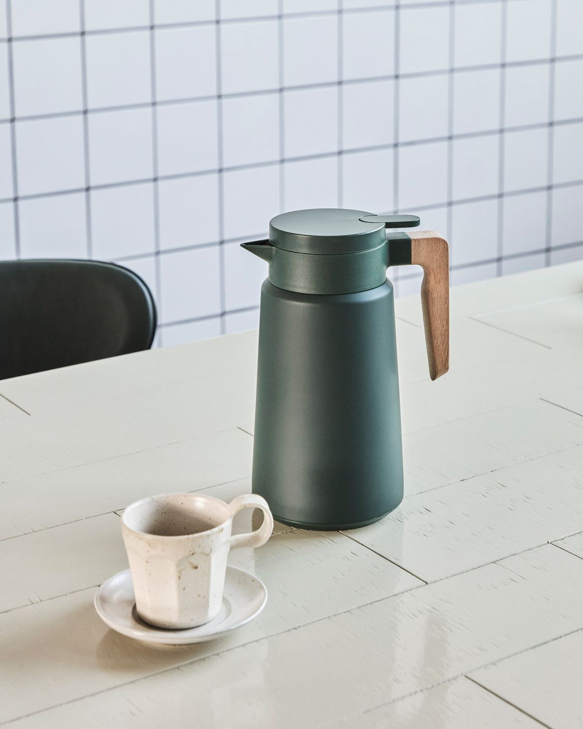 Thermoskanne, HDCole, Dunkelgrün in Dark green präsentiert im Onlineshop von KAQTU Design AG. Thermosflasche ist von House Doctor