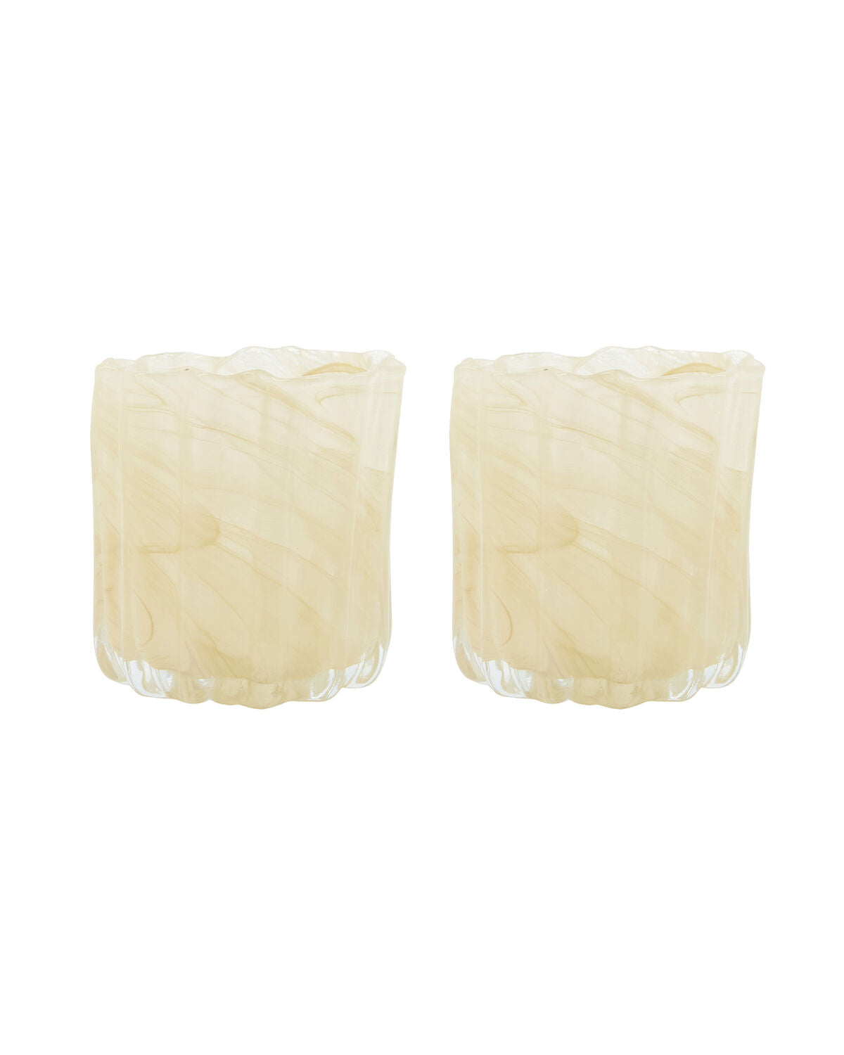 Teelichthalter, HDCurl, Beige in Beige präsentiert im Onlineshop von KAQTU Design AG. Kerzenständer ist von House Doctor