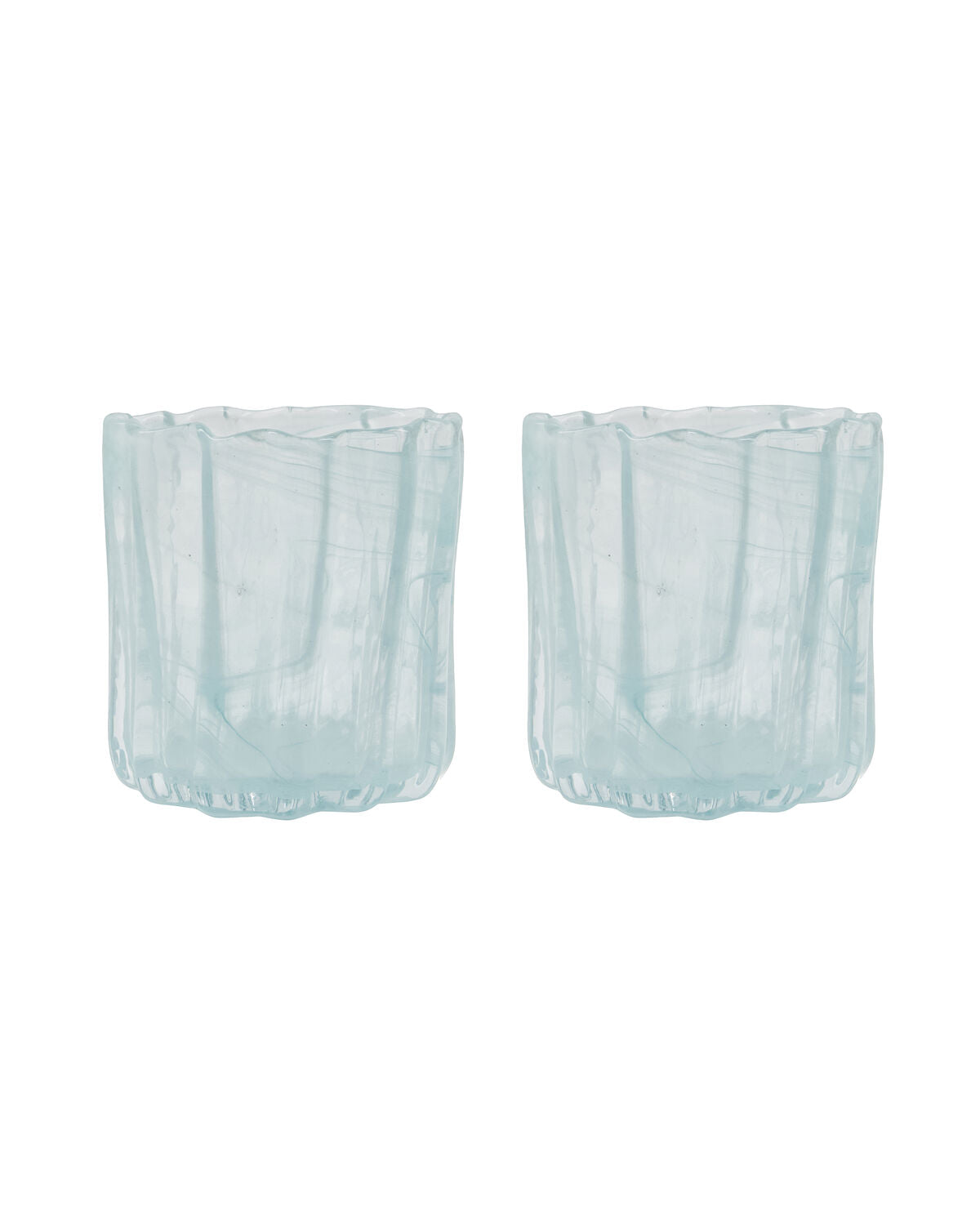 Teelichthalter, HDCurl, Blau in Blue präsentiert im Onlineshop von KAQTU Design AG. Kerzenständer ist von House Doctor