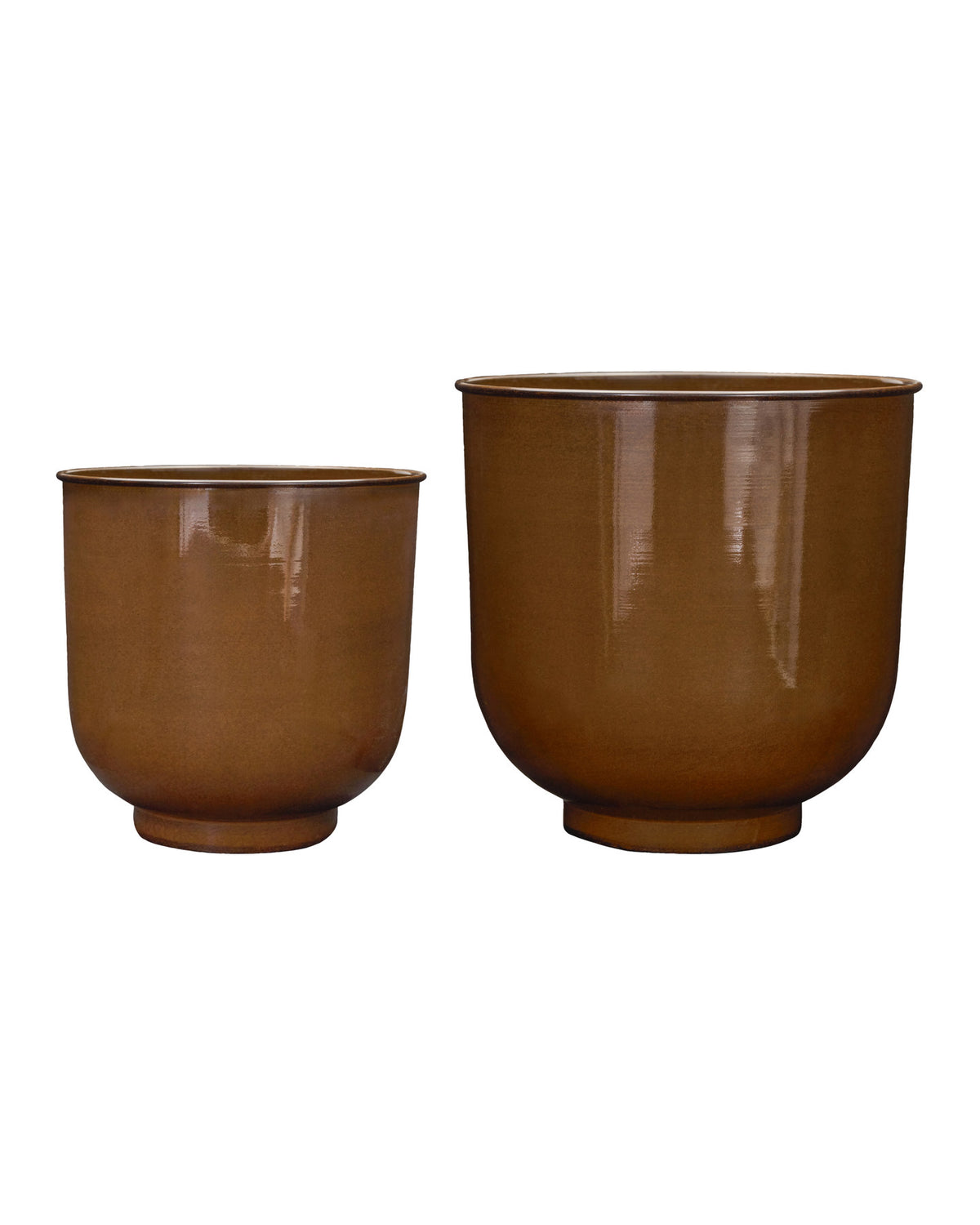 Blumentopf, HDCove, Braun in Brown präsentiert im Onlineshop von KAQTU Design AG. Pflanzentopf Outdoor ist von House Doctor