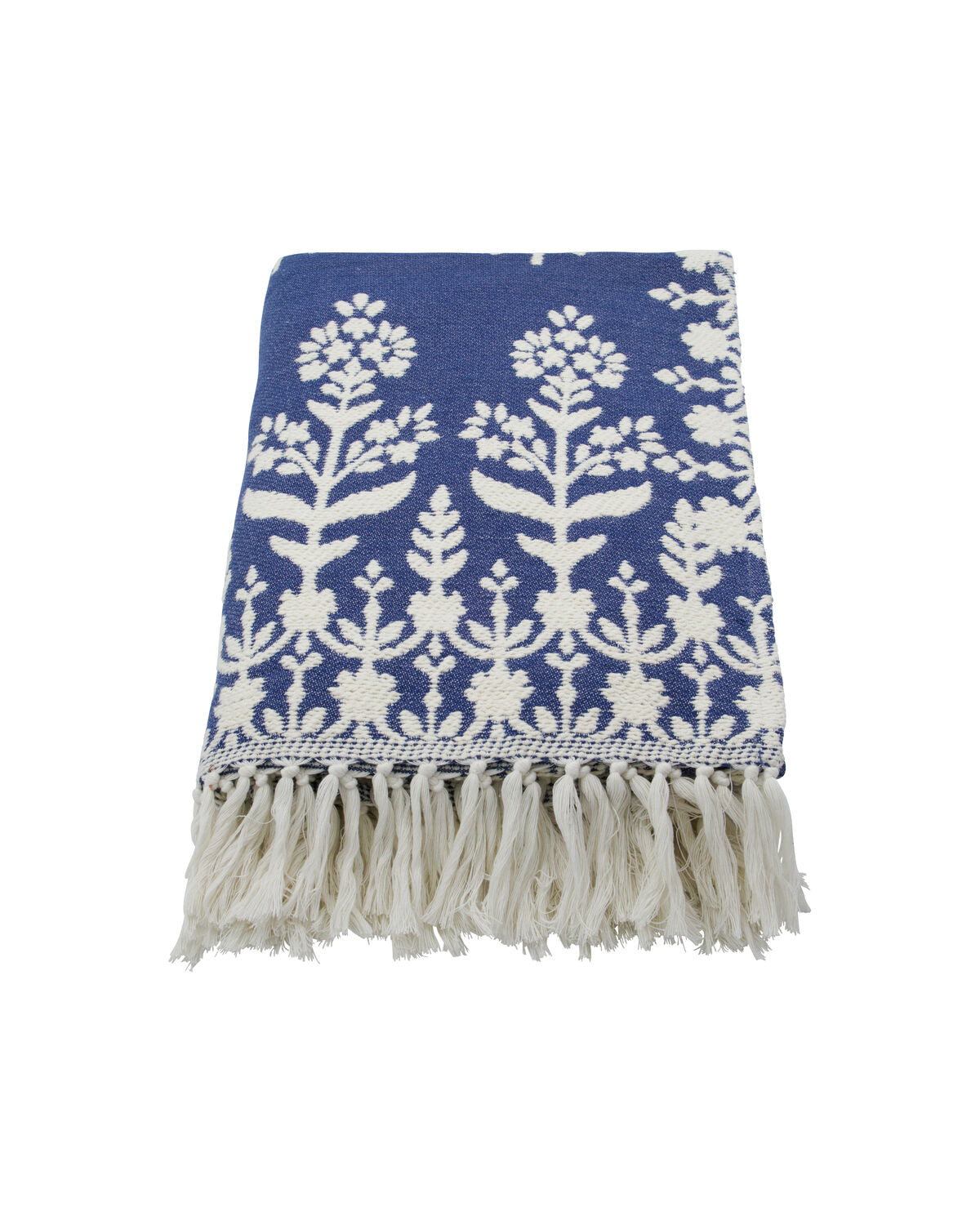 Decke, HDMazzo, Blau in Blue präsentiert im Onlineshop von KAQTU Design AG. Wolldecke ist von House Doctor