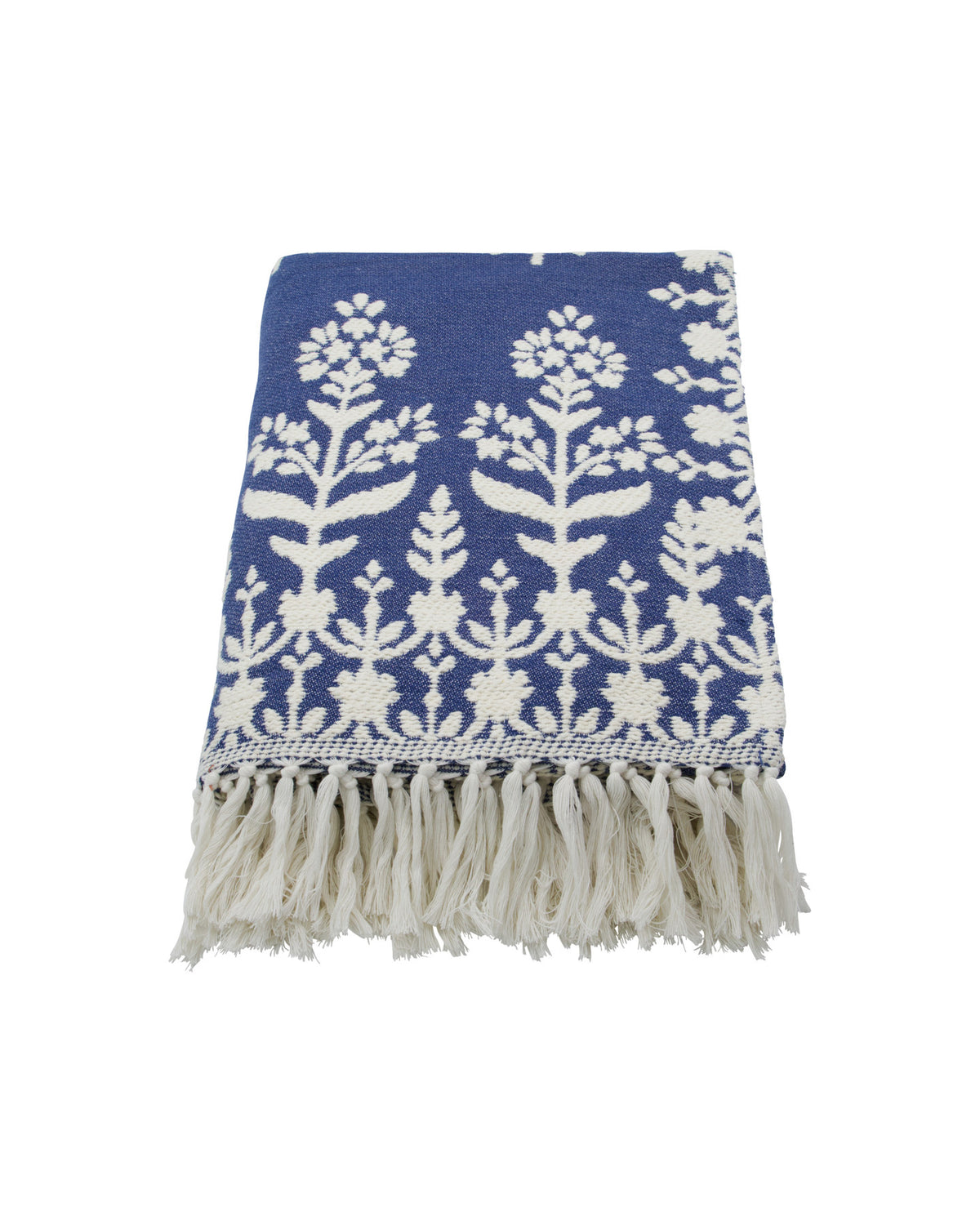 Decke, HDMazzo, Blau in Blue präsentiert im Onlineshop von KAQTU Design AG. Wolldecke ist von House Doctor