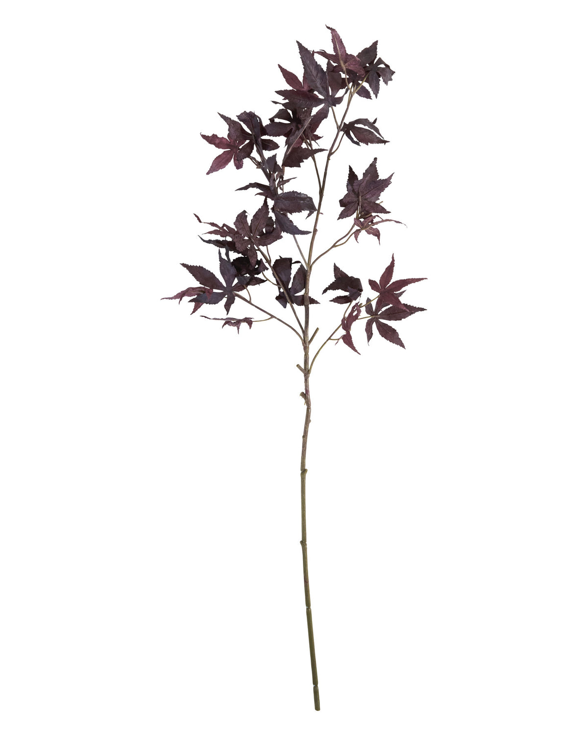 Artificial branch, HDMaple, Bordeaux in Burgundy präsentiert im Onlineshop von KAQTU Design AG. Kunstblume ist von House Doctor