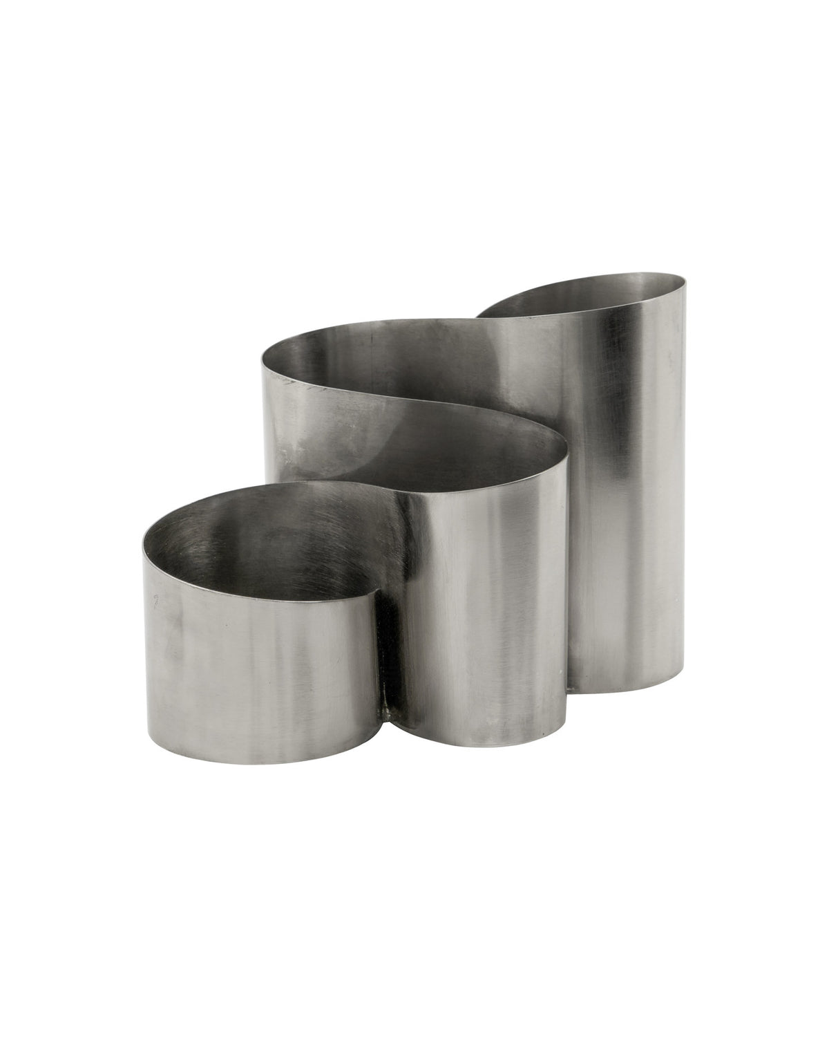Organizer, HDCurve, Silber-Finish in Silberfarben präsentiert im Onlineshop von KAQTU Design AG. Büromaterial ist von House Doctor
