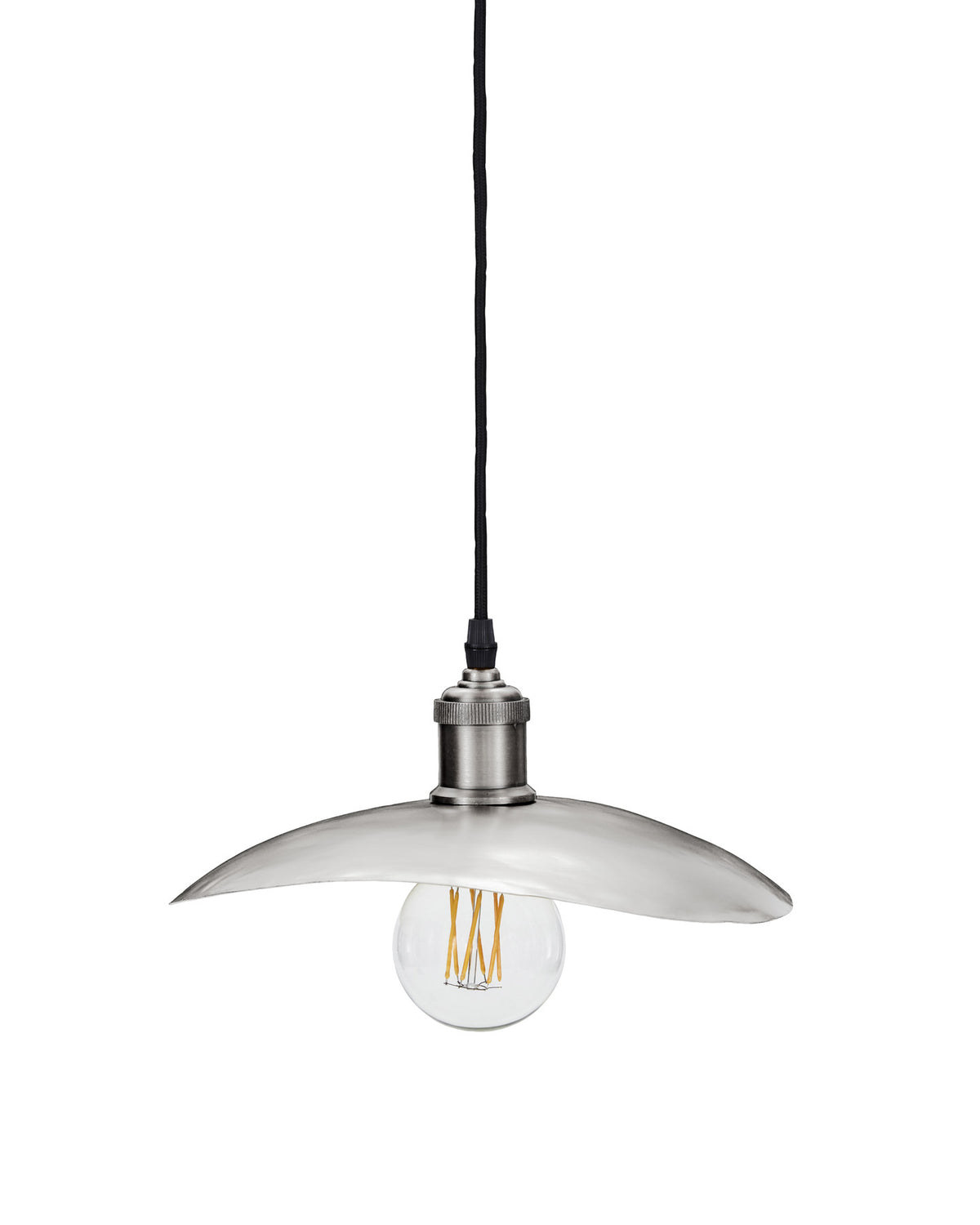 Lampenschirm, HDHatt, Gebürstetes Silber in Brushed silver präsentiert im Onlineshop von KAQTU Design AG. Lampenschirm ist von House Doctor
