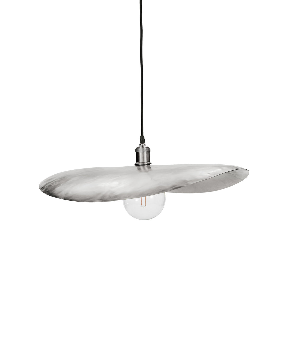 Lampenschirm, HDHatt, Gebürstetes Silber in Brushed silver präsentiert im Onlineshop von KAQTU Design AG. Lampenschirm ist von House Doctor