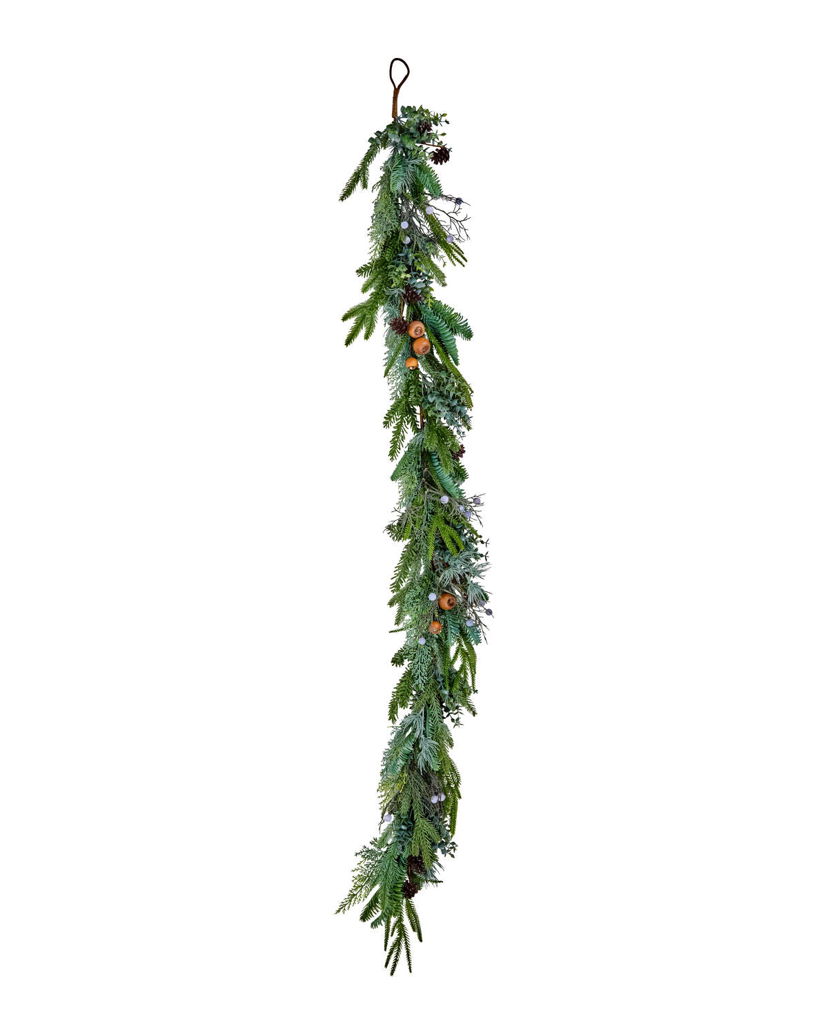 Girlande, HDDeco, Grün in Green präsentiert im Onlineshop von KAQTU Design AG. Weihnachtszubehör ist von House Doctor