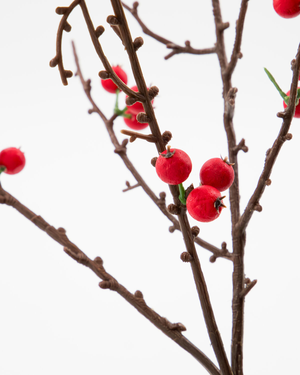 Artificial branch, HDDecor, Rot in Red präsentiert im Onlineshop von KAQTU Design AG. Kunstpflanze ist von House Doctor
