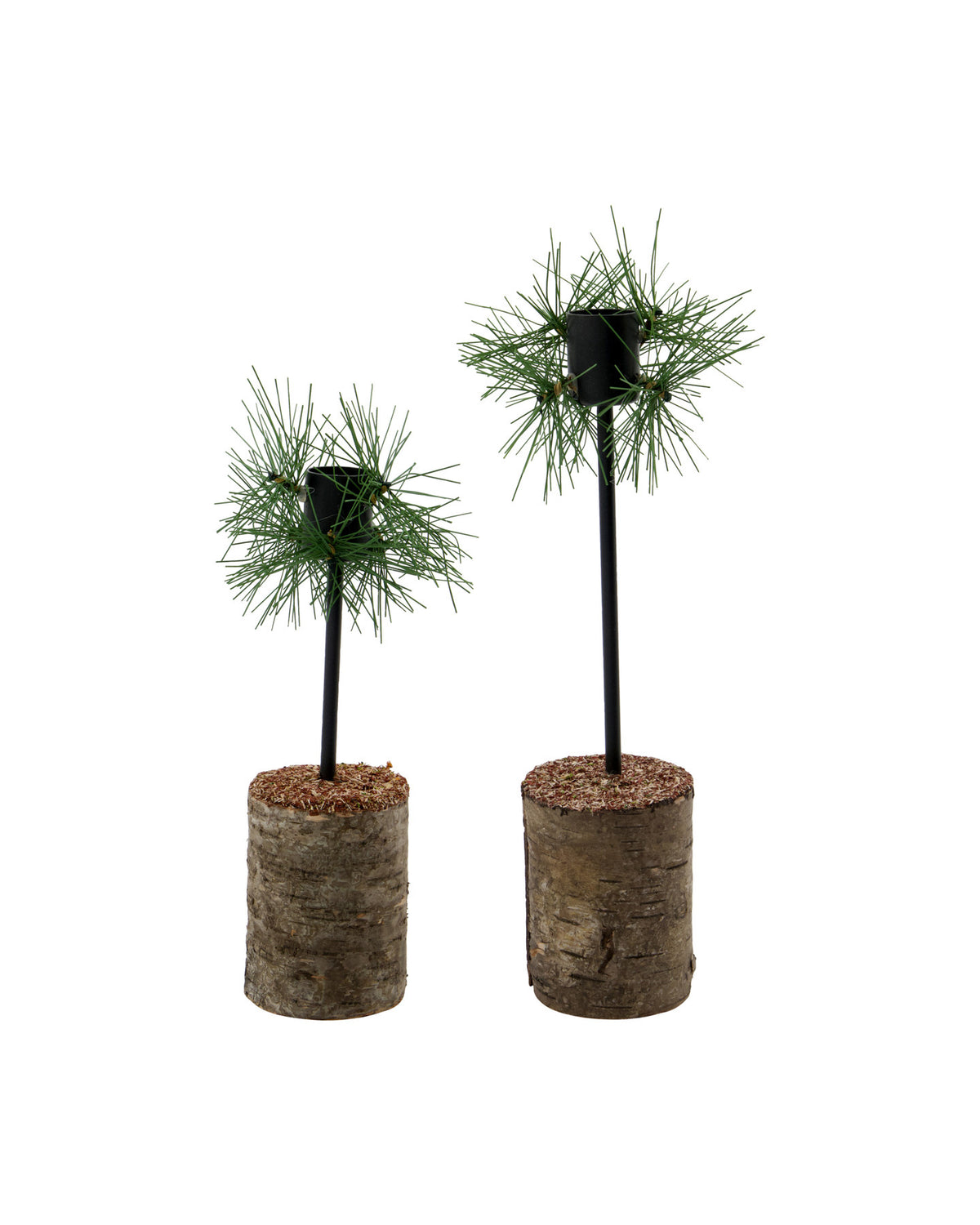 Kerzenständer, HDKings, Schwarz, Braun in Black präsentiert im Onlineshop von KAQTU Design AG. Kerzenständer ist von House Doctor