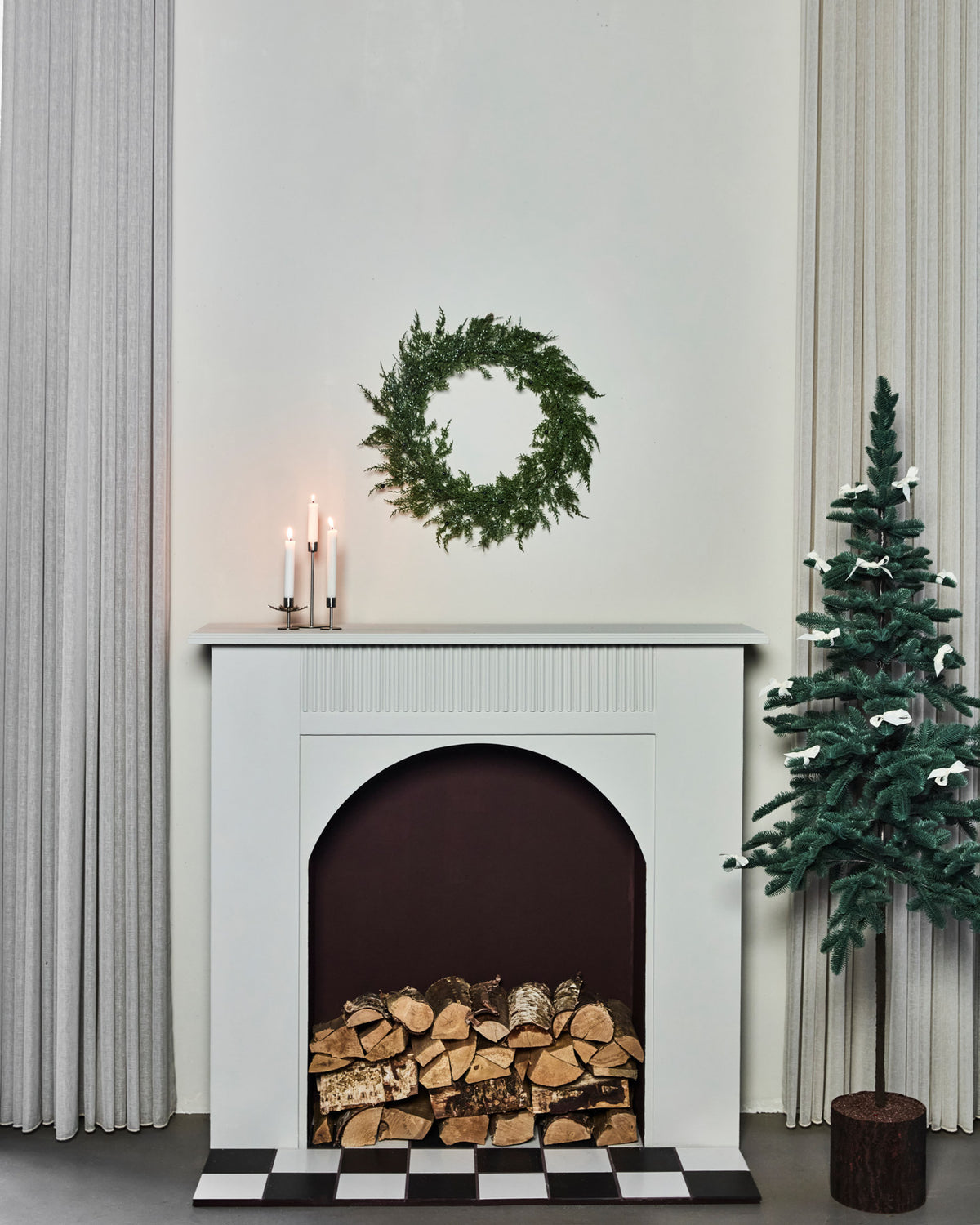 Kranz, HDPine, Grün in Green präsentiert im Onlineshop von KAQTU Design AG. Weihnachtskränze ist von House Doctor