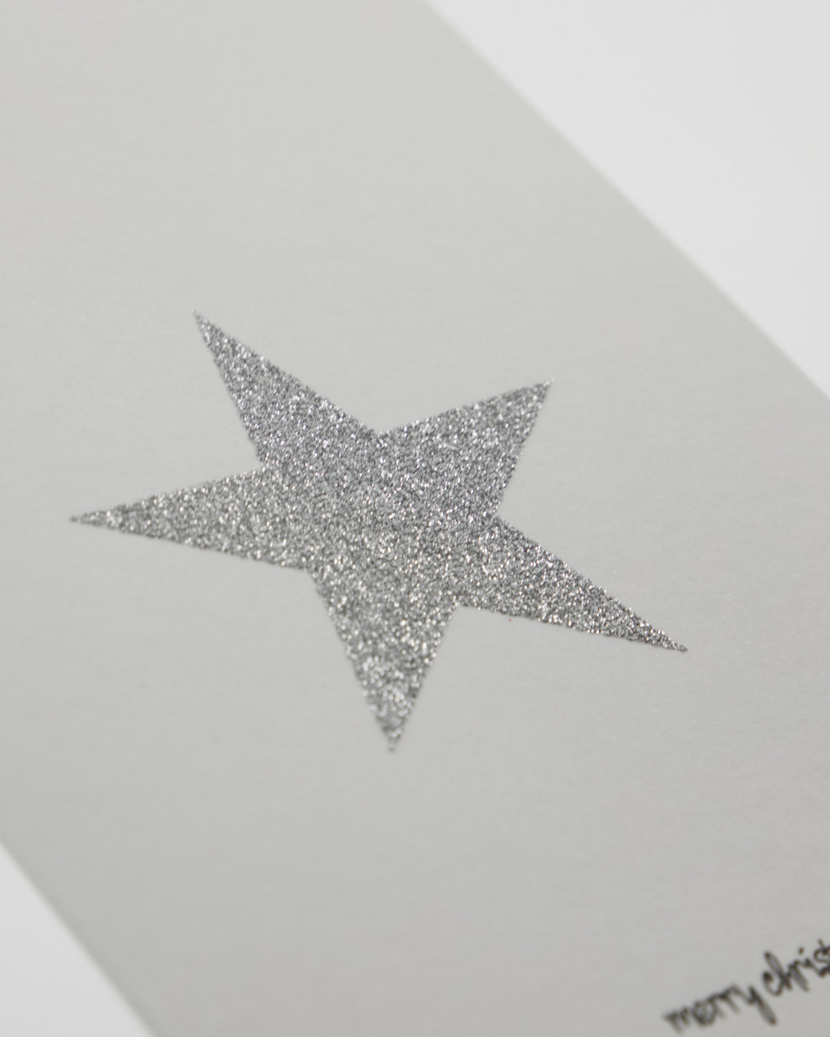 Grußkarten, HDGlitr, Silber m. Glitzer, Weiß in Silver w. glitter präsentiert im Onlineshop von KAQTU Design AG. Geschenkzubehör ist von House Doctor