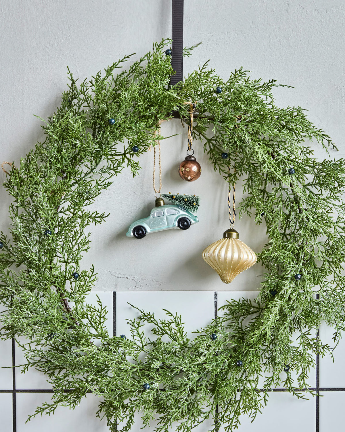 Weihnachtsschmuck, HDCar, Hellblau in Hellblau präsentiert im Onlineshop von KAQTU Design AG. Weihnachtszubehör ist von House Doctor