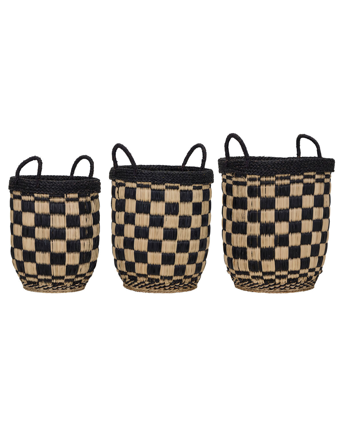 Aufbewahrung, HDOpti, Schwarz, Natur in Black präsentiert im Onlineshop von KAQTU Design AG. Aufbewährungskörbe ist von House Doctor