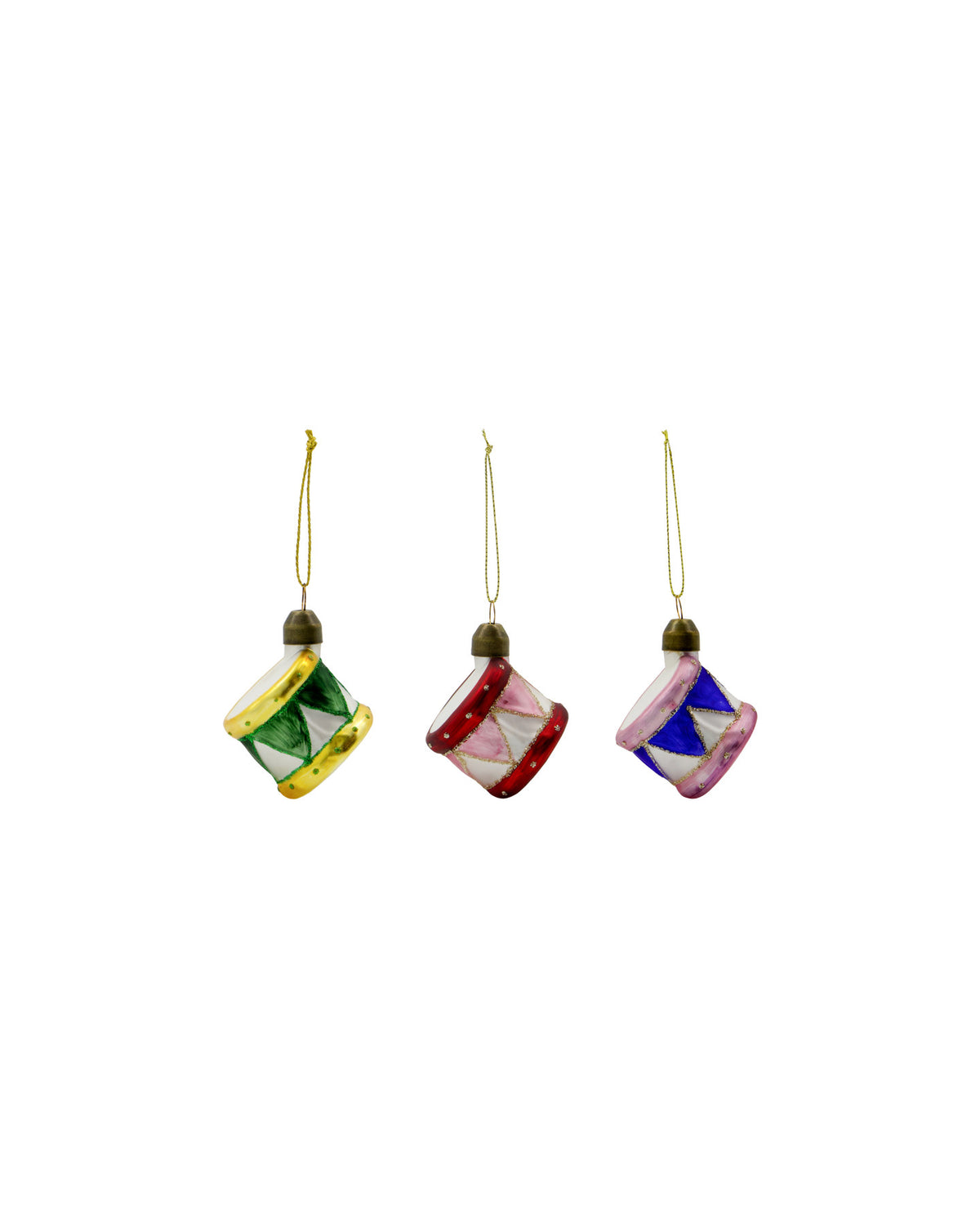 Weihnachtsschmuck, HDDrum, Blau, Grün, Staubrot in Blue präsentiert im Onlineshop von KAQTU Design AG. Ornament ist von House Doctor