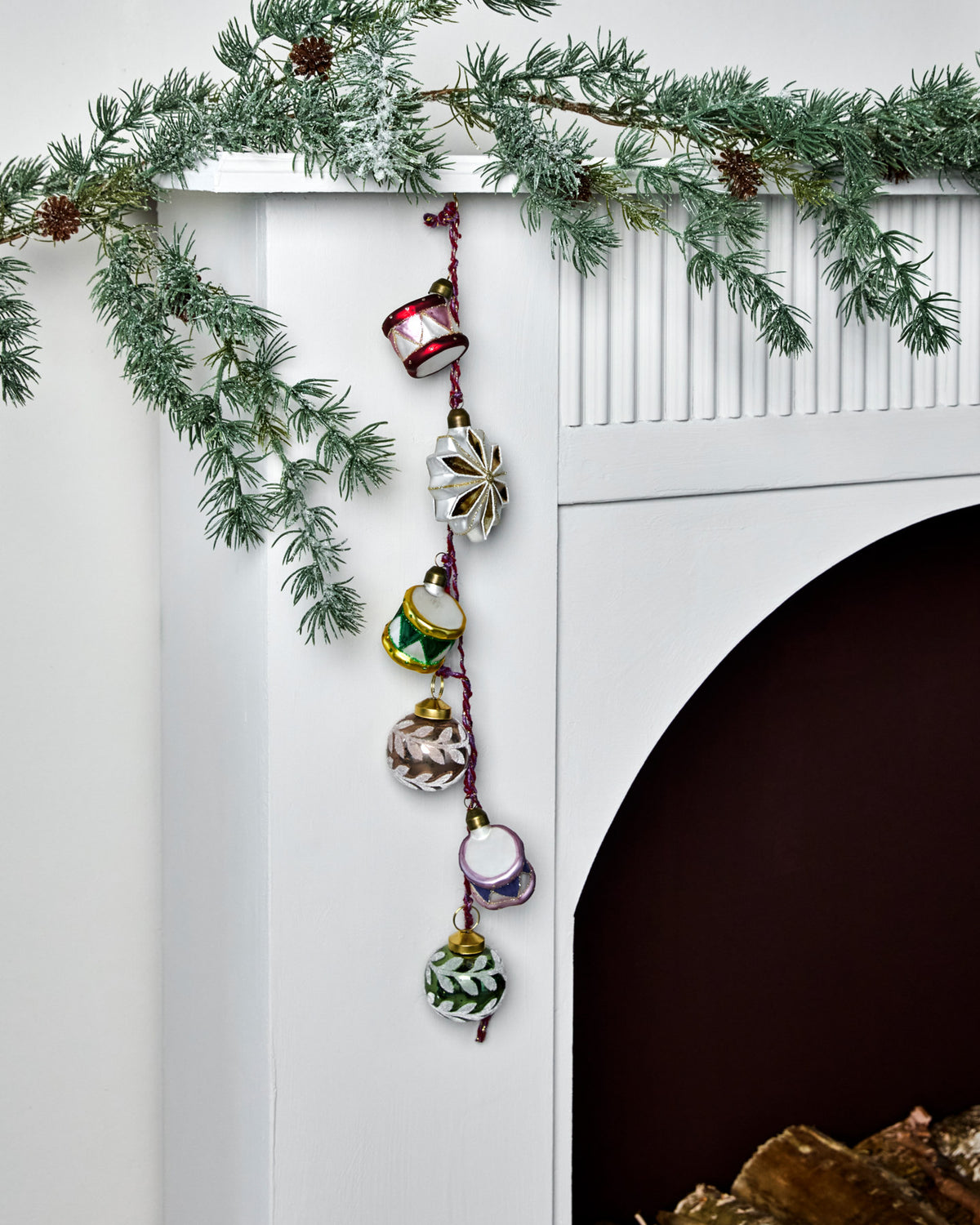 Weihnachtsschmuck, HDDrum, Blau, Grün, Staubrot in Blue präsentiert im Onlineshop von KAQTU Design AG. Ornament ist von House Doctor