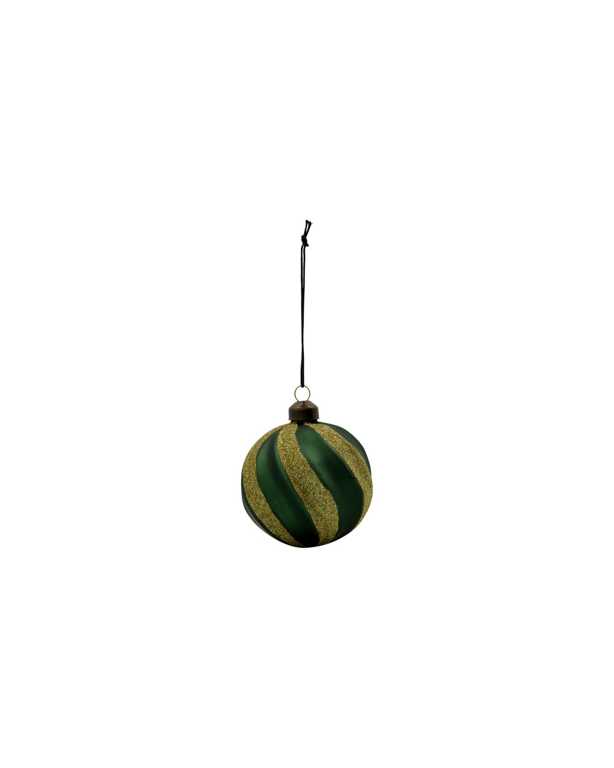 Weihnachtsschmuck, HDSwirl, Grün in Green präsentiert im Onlineshop von KAQTU Design AG. Ornament ist von House Doctor