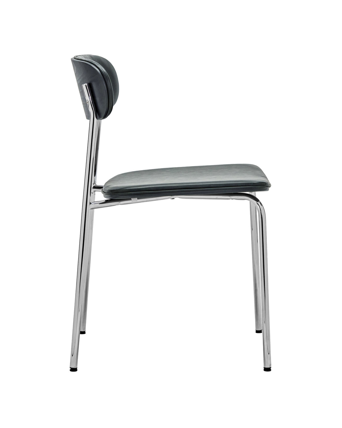 Stuhl, HDPova, Crome, Dunkelgrün in Chrome präsentiert im Onlineshop von KAQTU Design AG. Stuhl ist von House Doctor