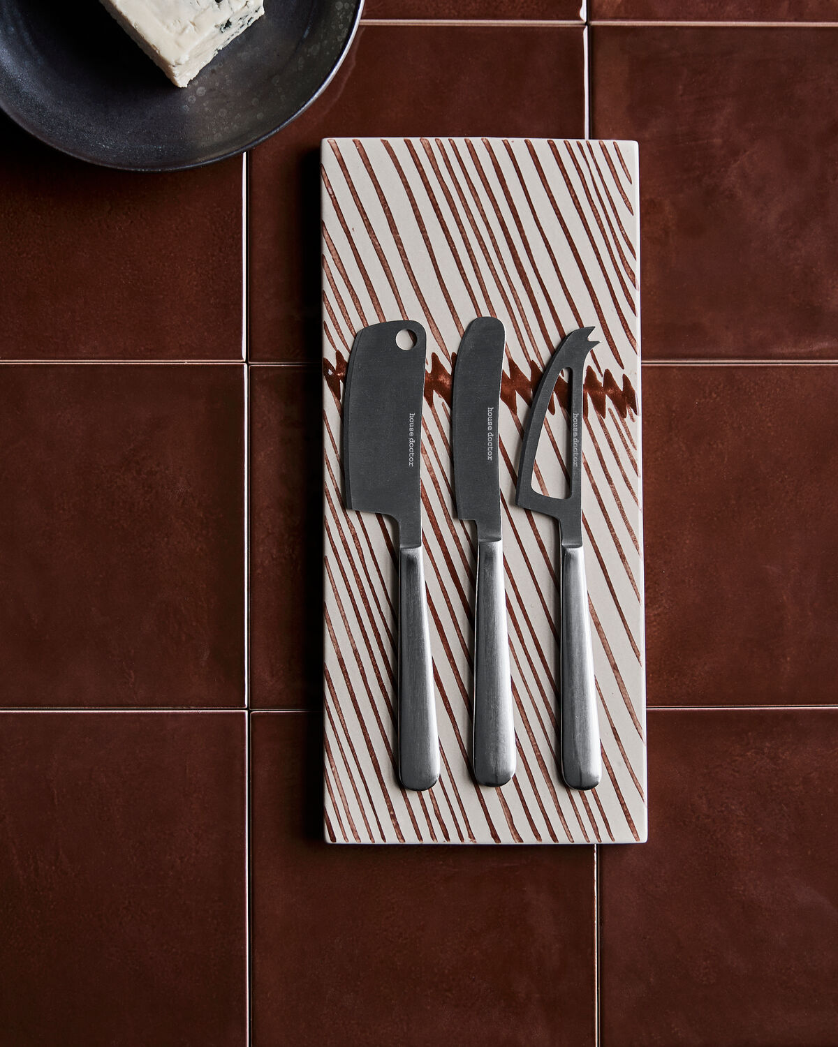 Käsemesser, HDCheese, Silber in Silver präsentiert im Onlineshop von KAQTU Design AG. Besteckset ist von House Doctor