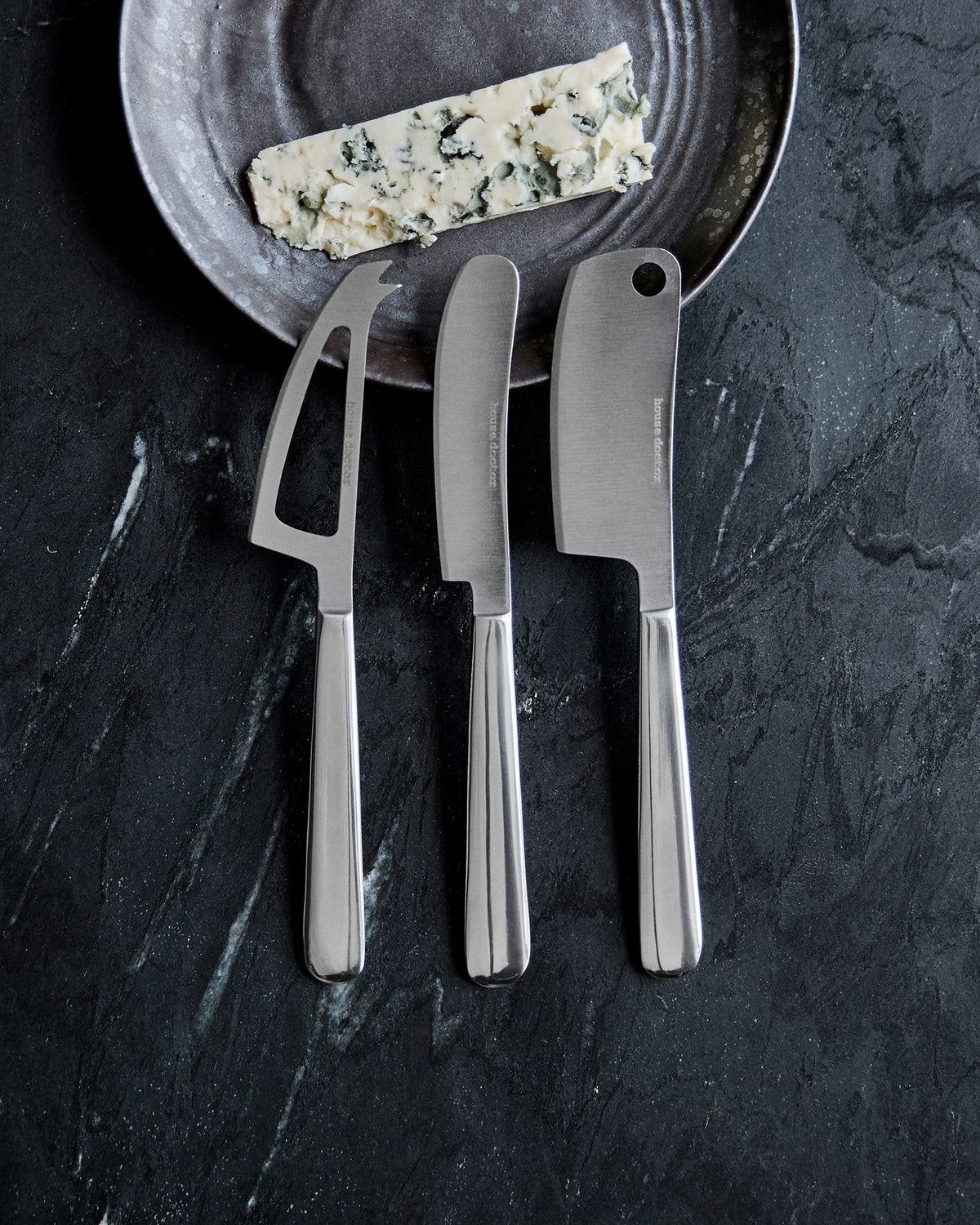 Käsemesser, HDCheese, Silber in Silver präsentiert im Onlineshop von KAQTU Design AG. Besteckset ist von House Doctor
