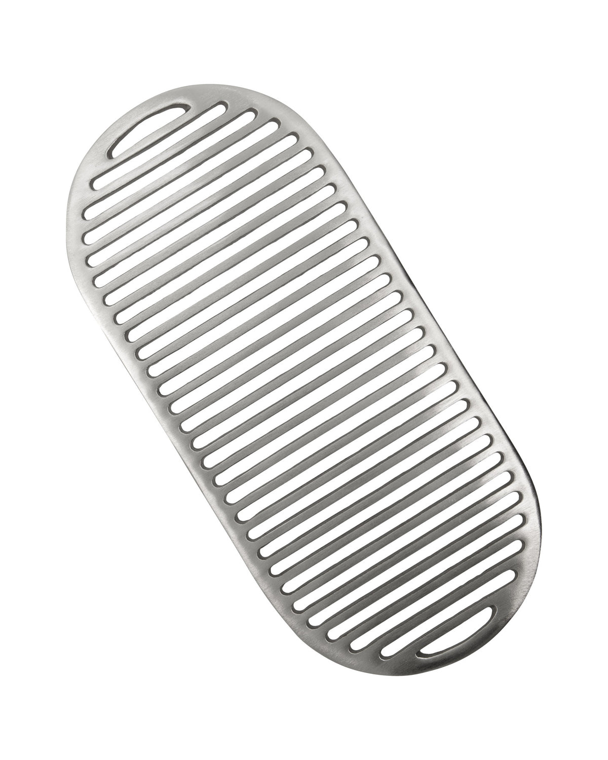 Untersetzer, HDEsme, Gebürstetes Silber-Finish in Brushed silver finish präsentiert im Onlineshop von KAQTU Design AG. Pfannenuntersatz ist von House Doctor