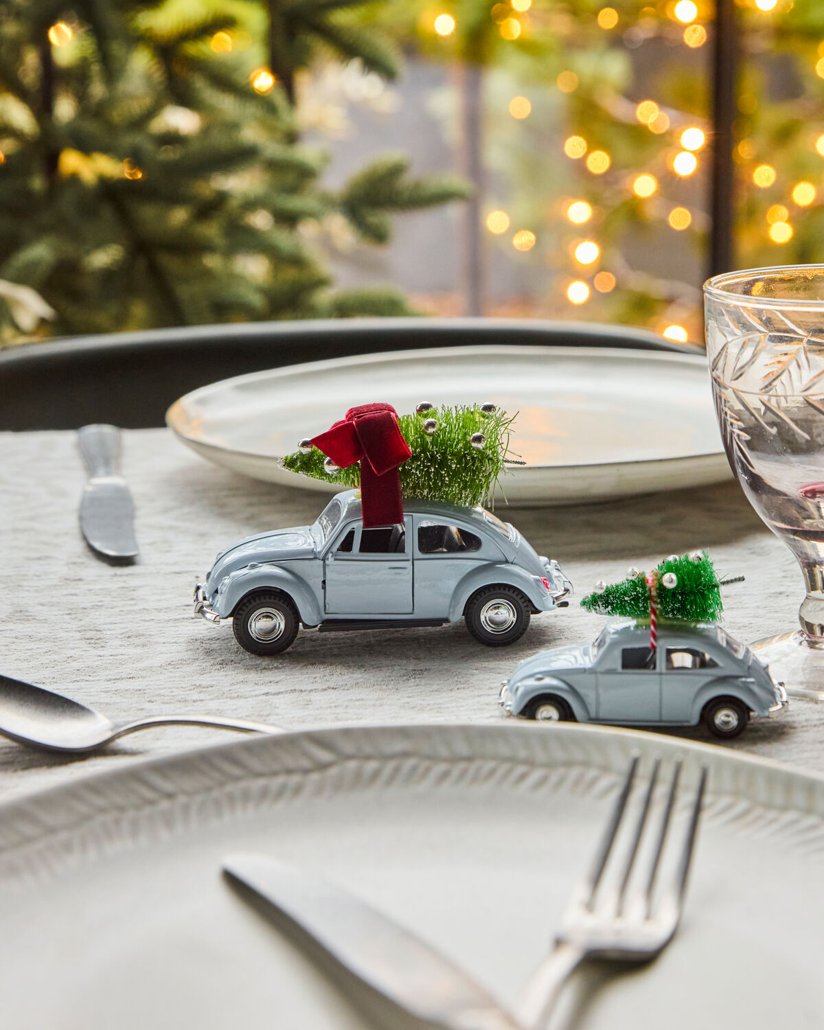 Dekoration, HDXmas car, Hellblau in Light blue präsentiert im Onlineshop von KAQTU Design AG. Weihnachtszubehör ist von House Doctor