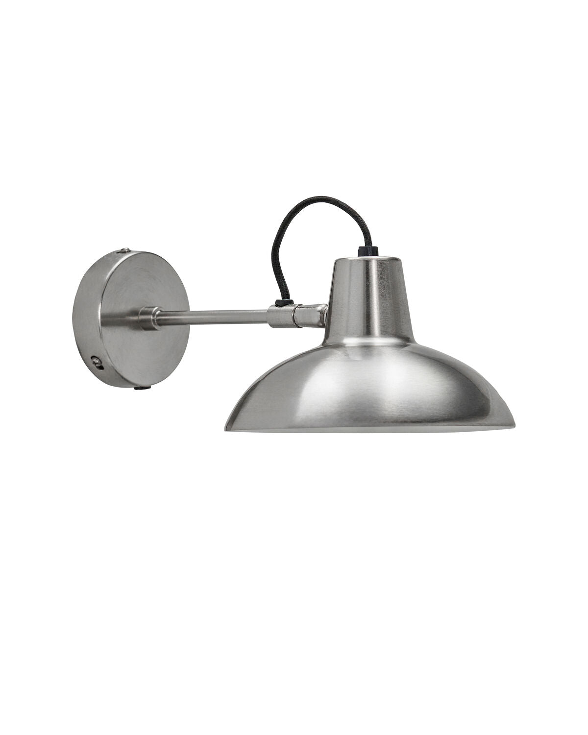 Wandleuchte, HDDesk, Gebürstetes Silber-Finish in Brushed silver finish präsentiert im Onlineshop von KAQTU Design AG. Wandleuchte ist von House Doctor