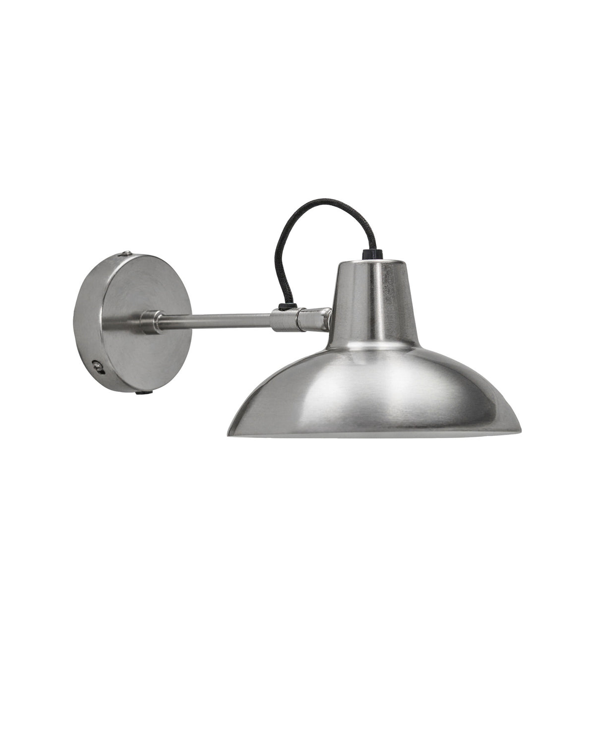Wandleuchte, HDDesk, Gebürstetes Silber-Finish in Brushed silver finish präsentiert im Onlineshop von KAQTU Design AG. Wandleuchte ist von House Doctor
