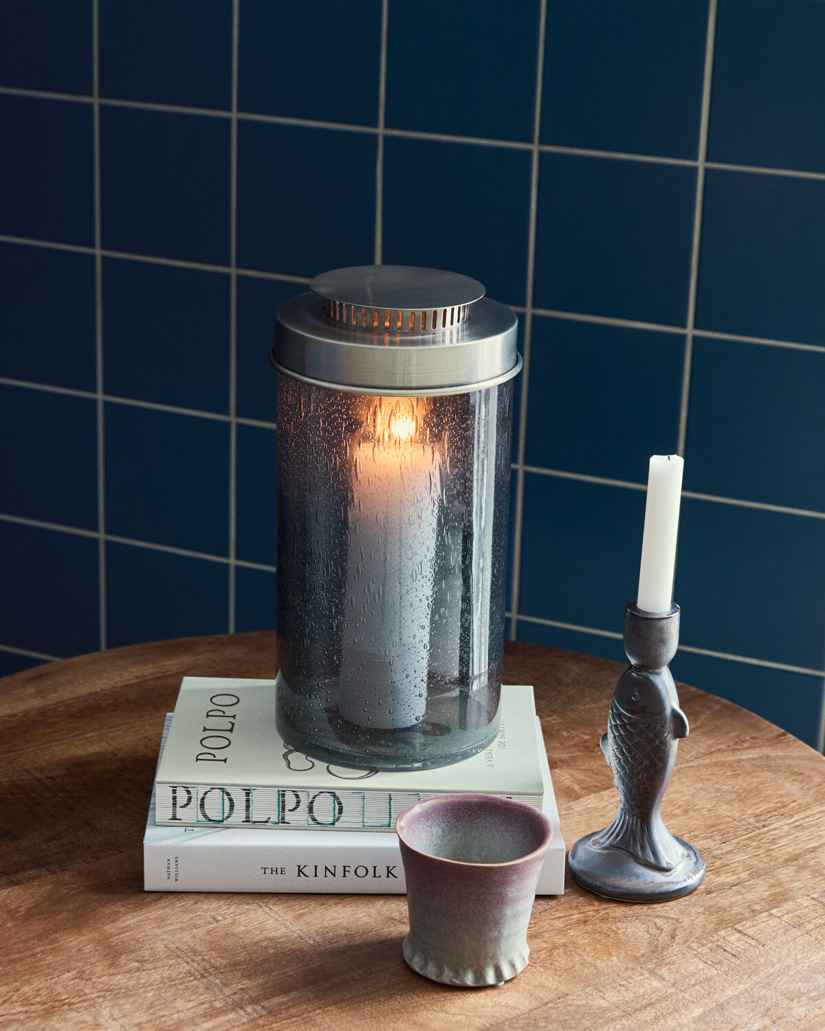 Laterne, HDOmay, Grau in Grey präsentiert im Onlineshop von KAQTU Design AG. Laterne ist von House Doctor